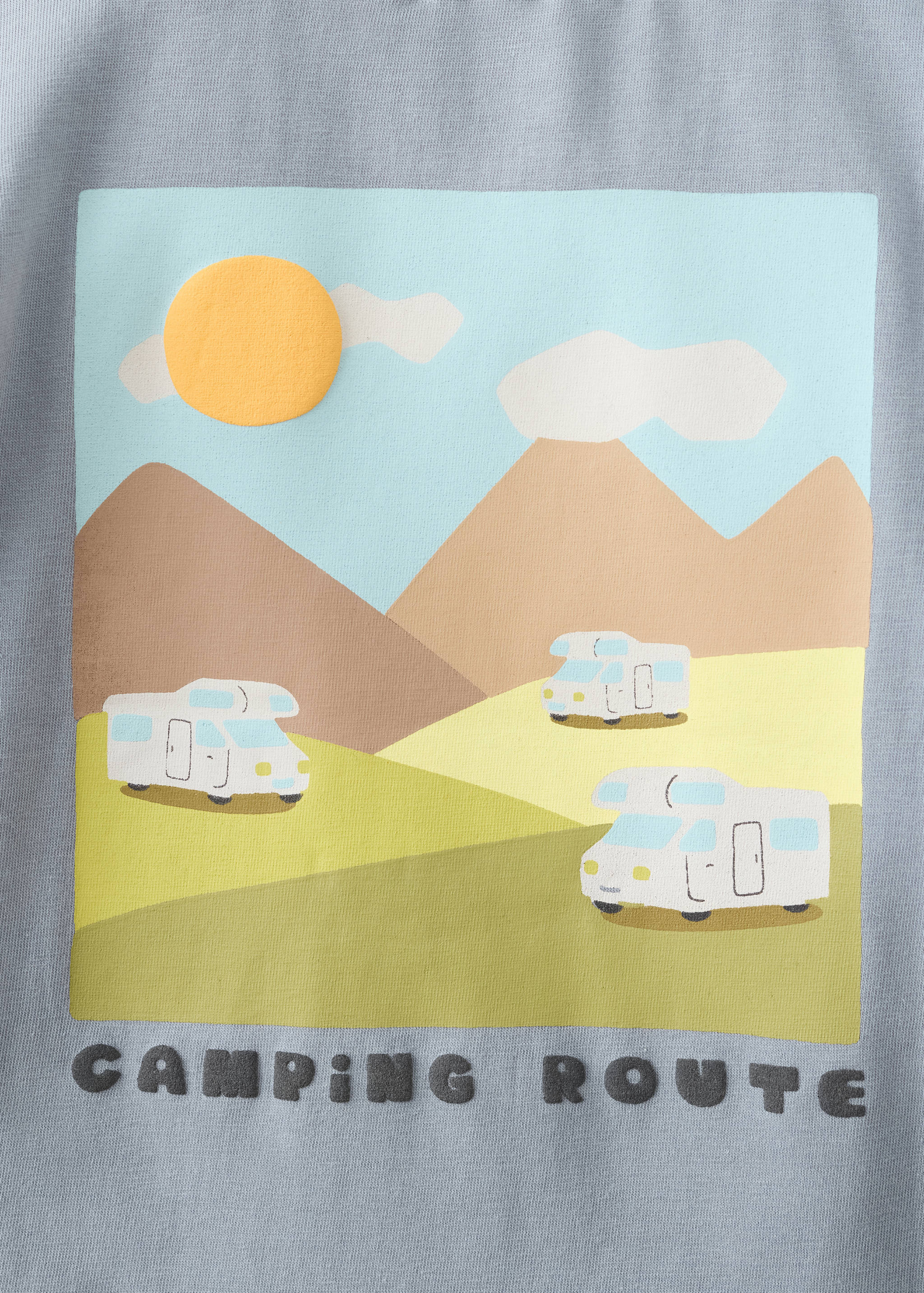 Mountain-print t-shirt - Details of the article 0