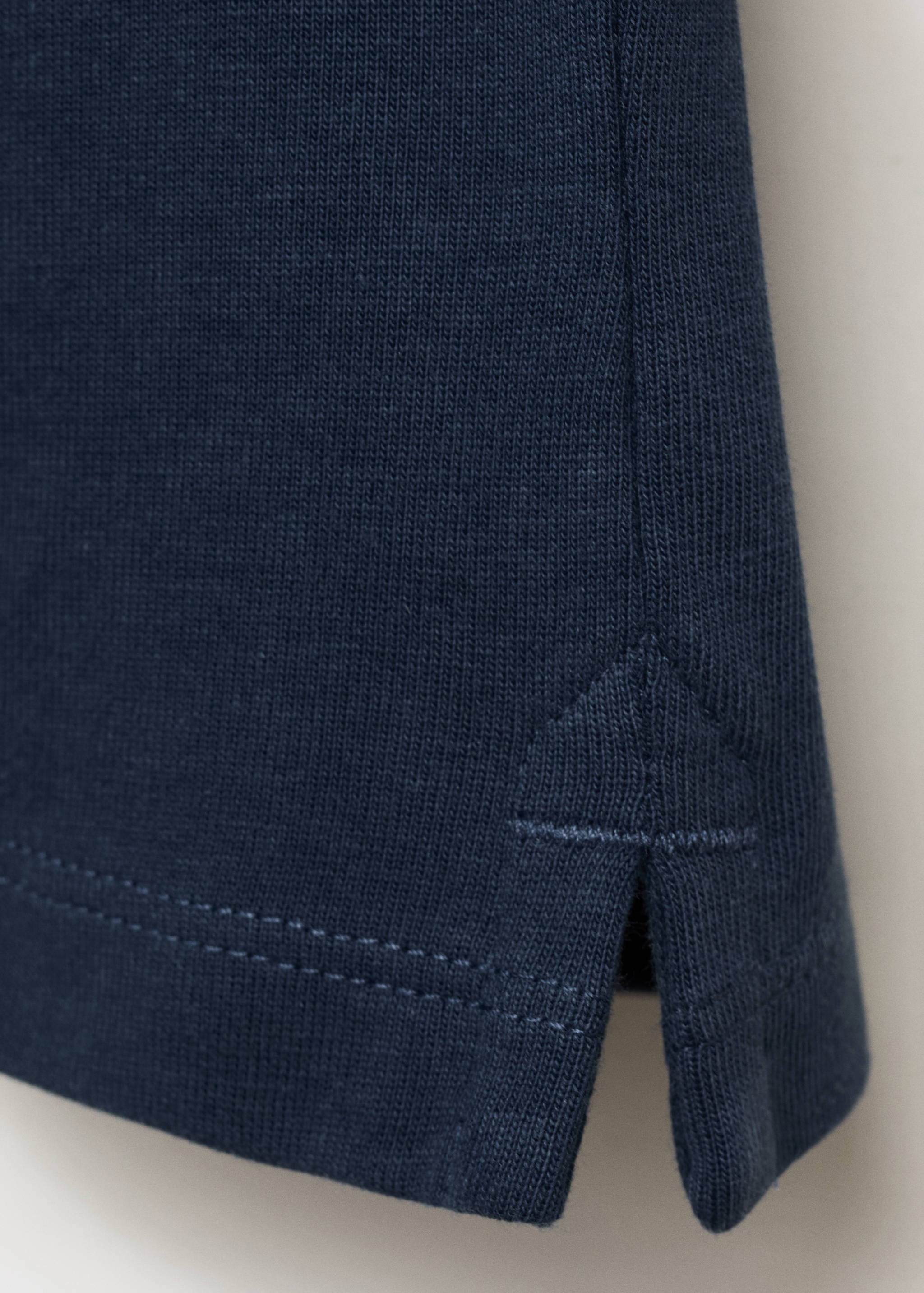 قميص بولو من القطن السادة - تفاصيل المنتج 0