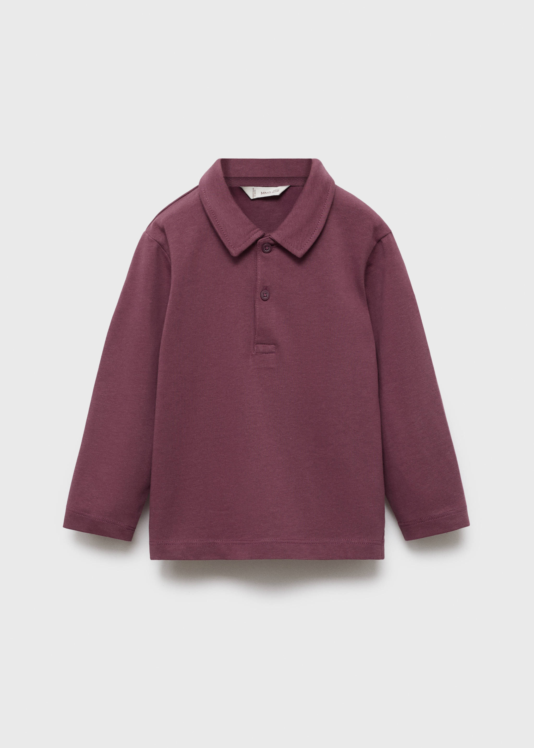 قميص بولو من القطن السادة - منتج دون نموذج