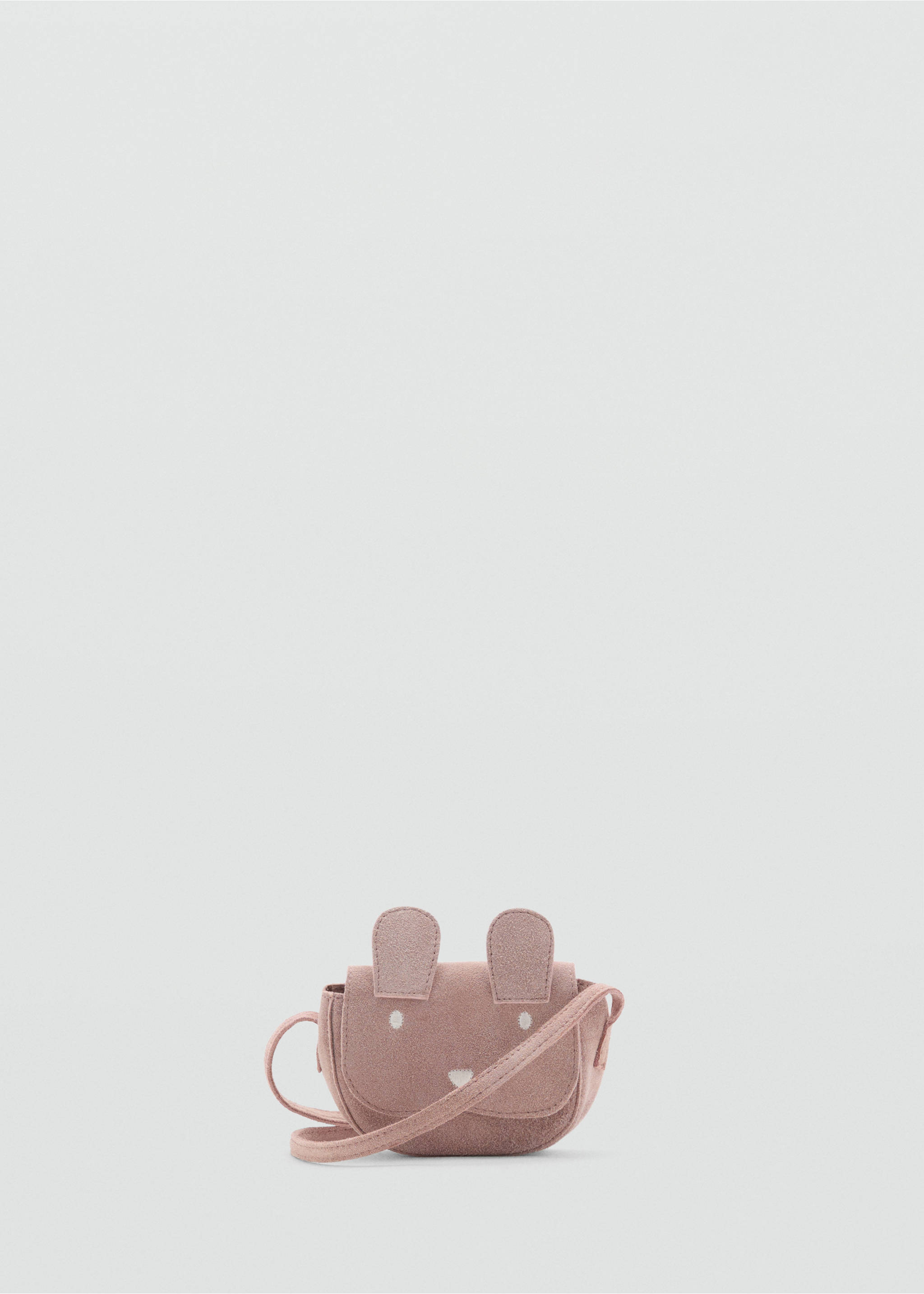 Bolso piel orejitas - Artículo sin modelo, Rosa palo. Ref: 17053297-00.