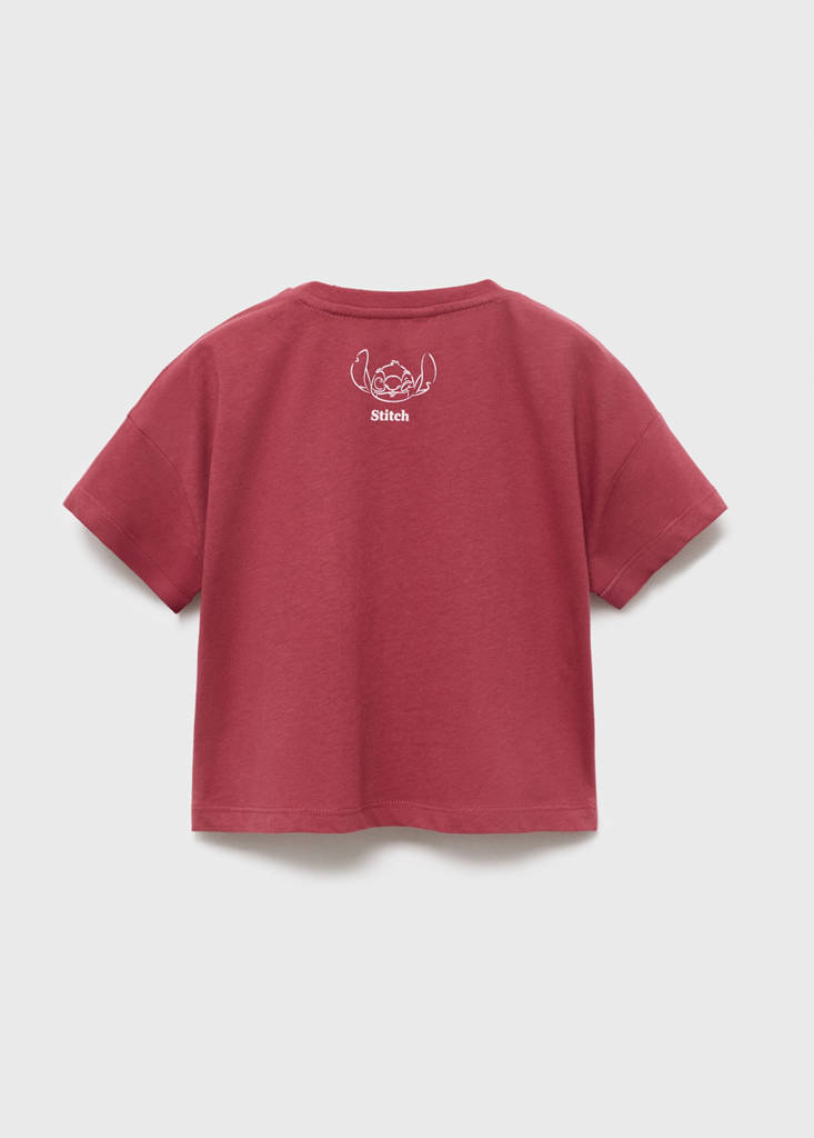 Lilo and Stitch t-shirt — Maroon