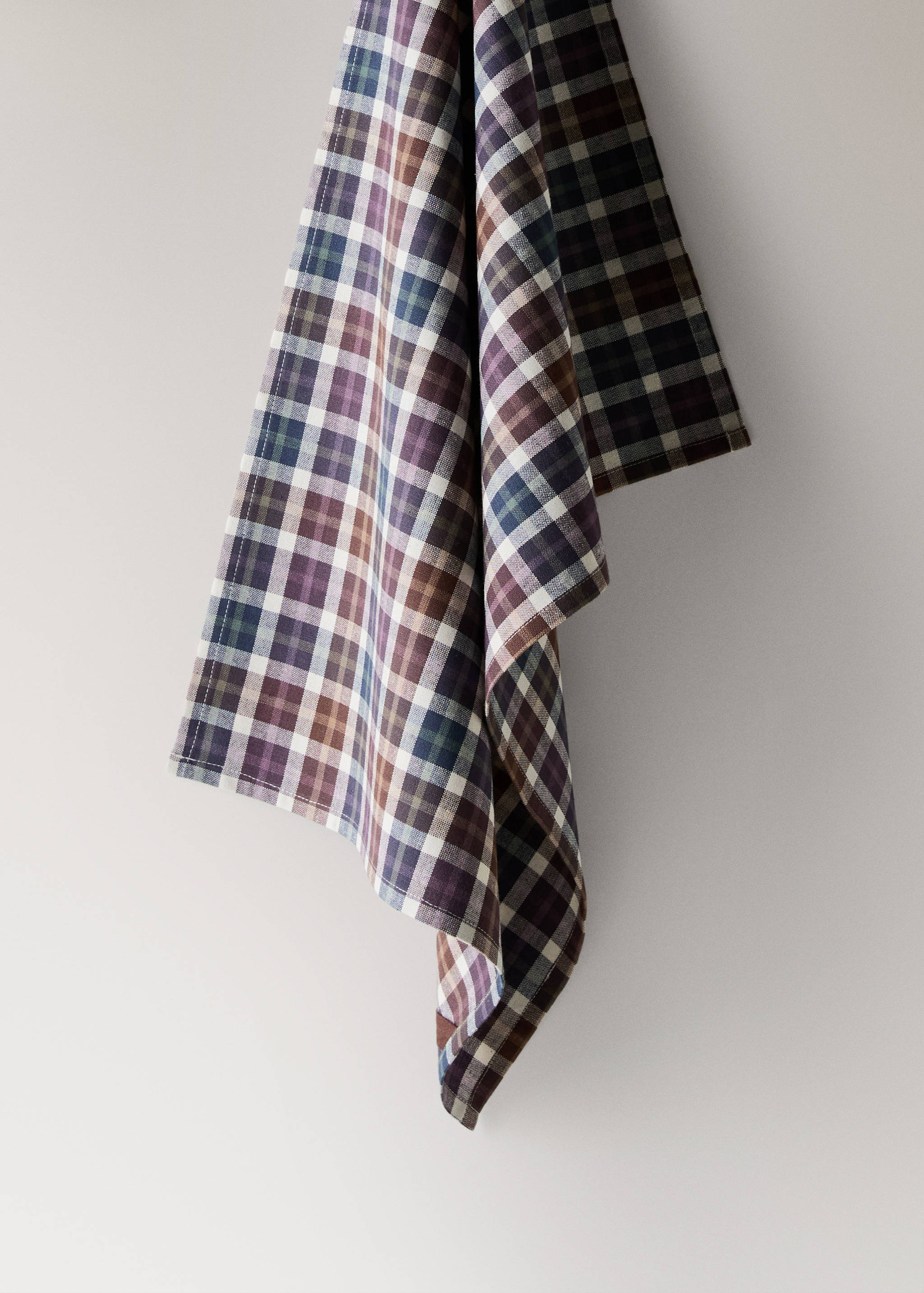 Ścierka kuchenna w kratę - Artykuł bez modela/modelki