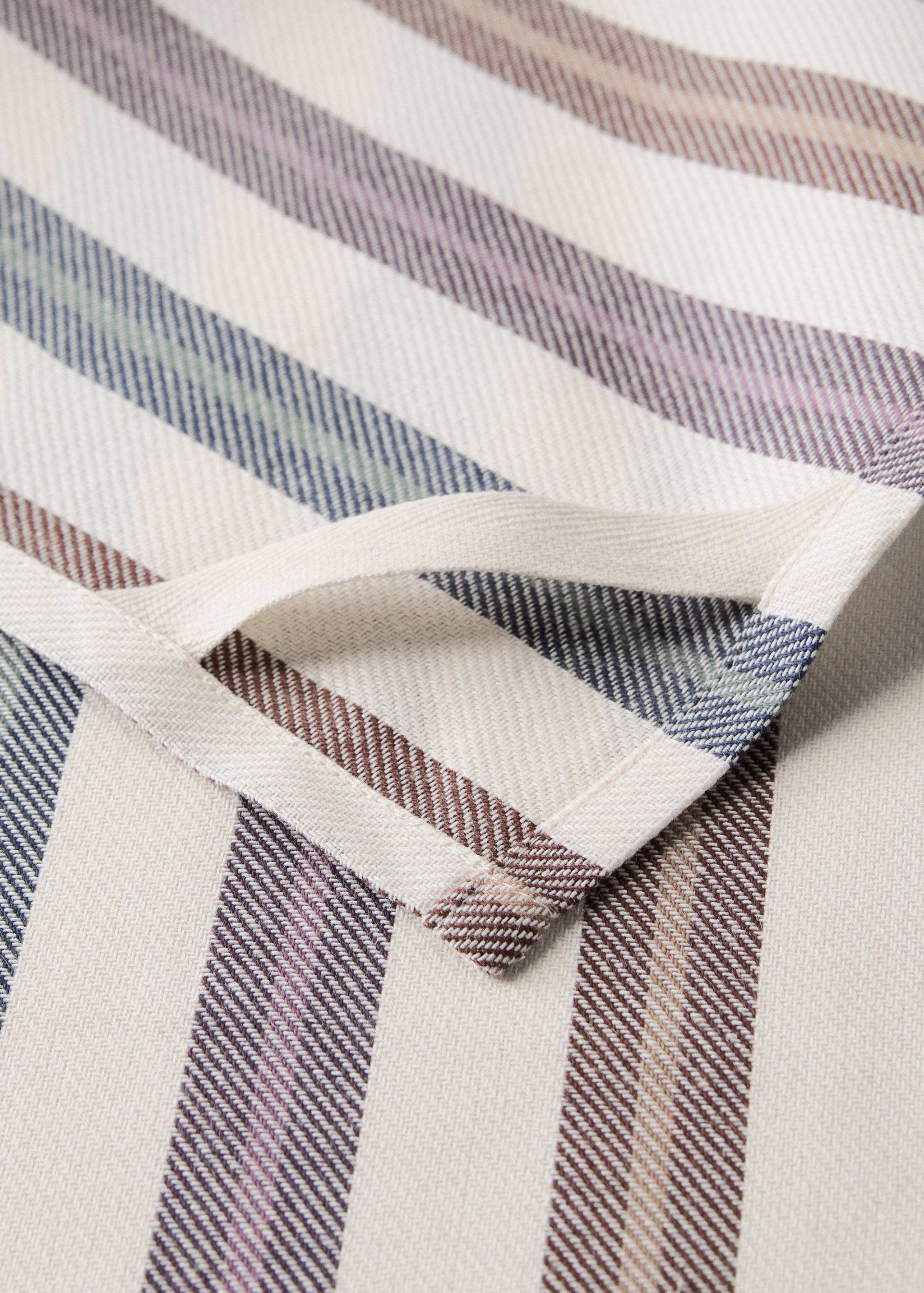 Colored striped fabric - Details of the article 2