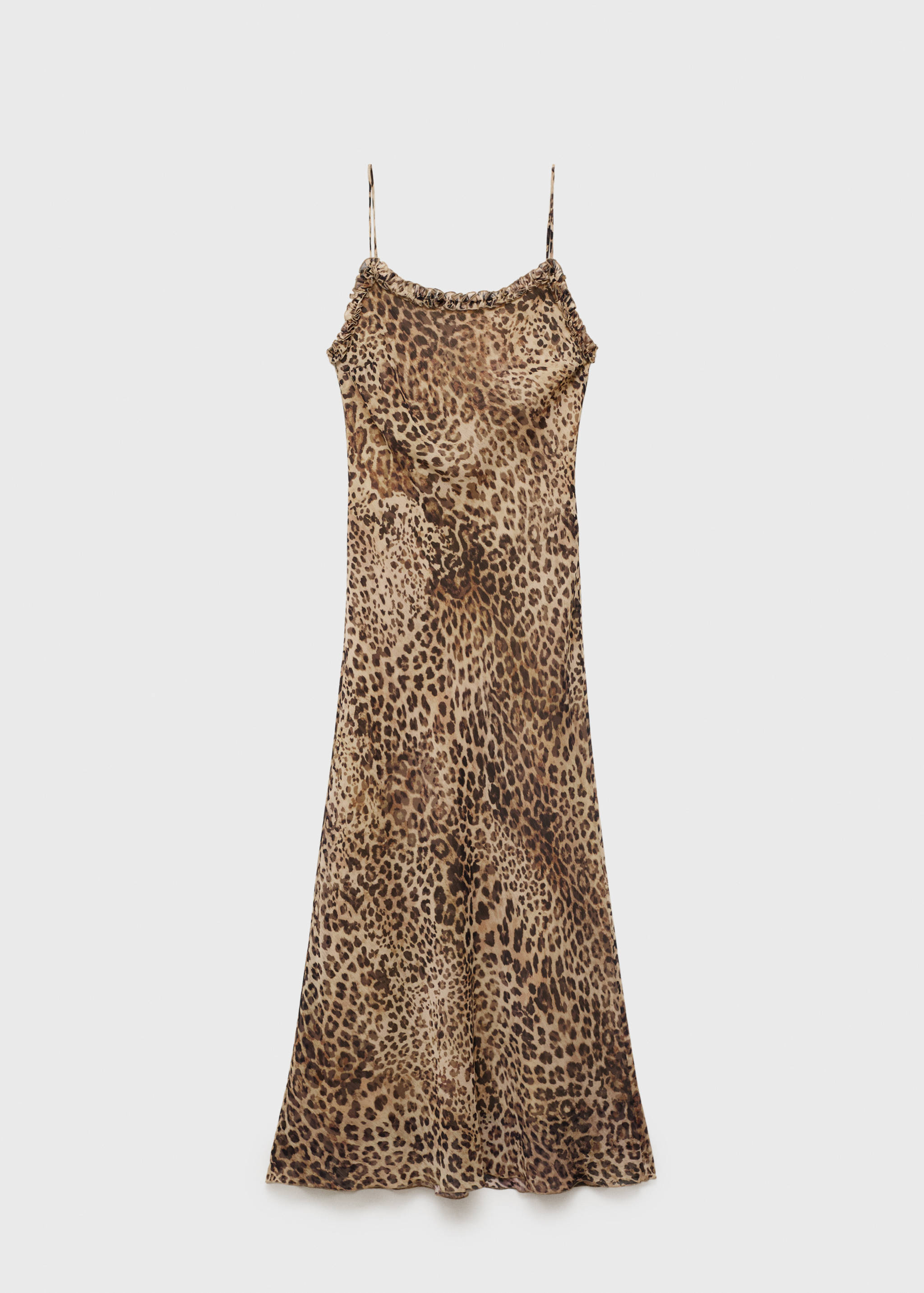 Robe midi léopard - Article sans modèle