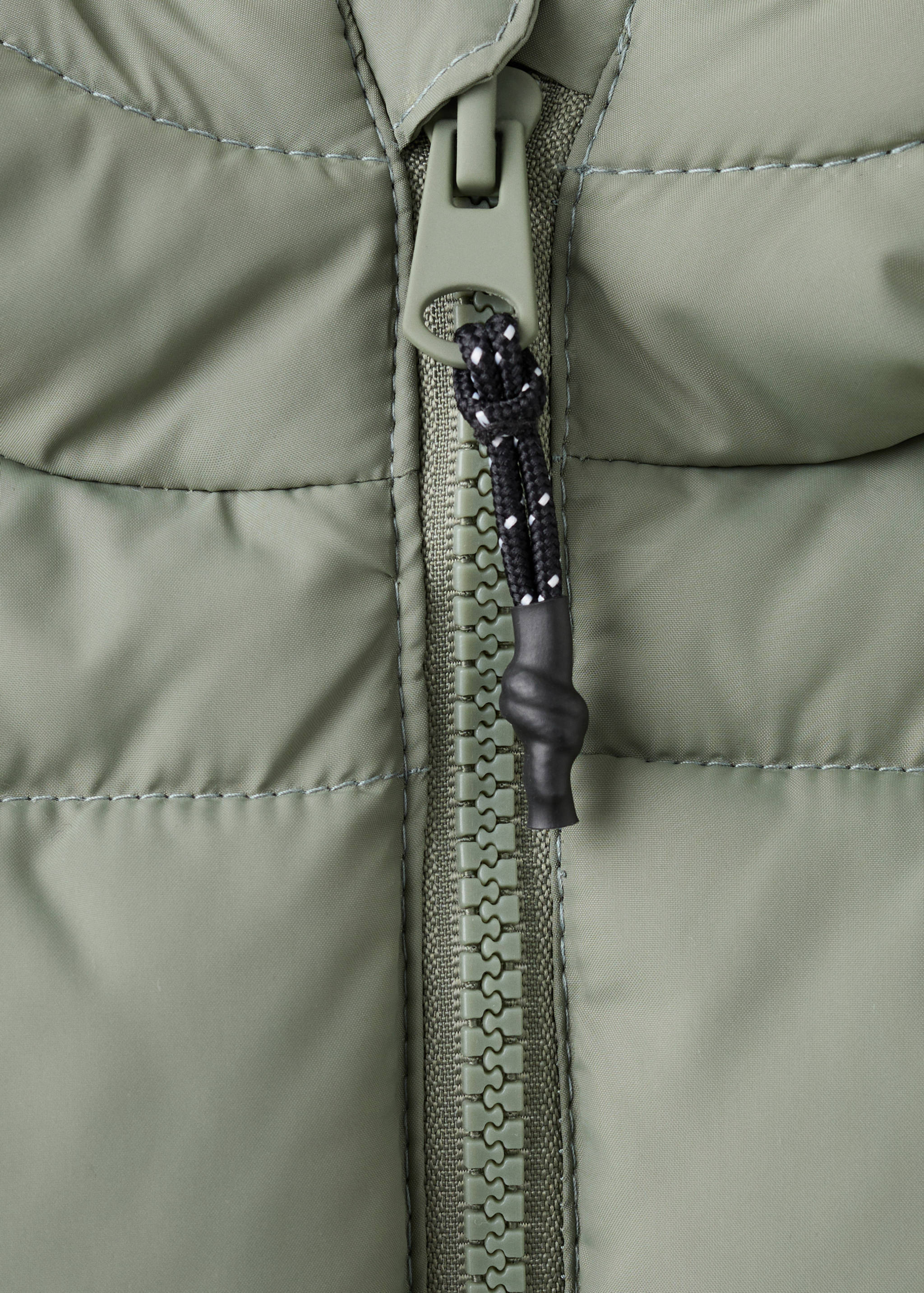 Anorak long matelassé capuche - Détail de l'article 8