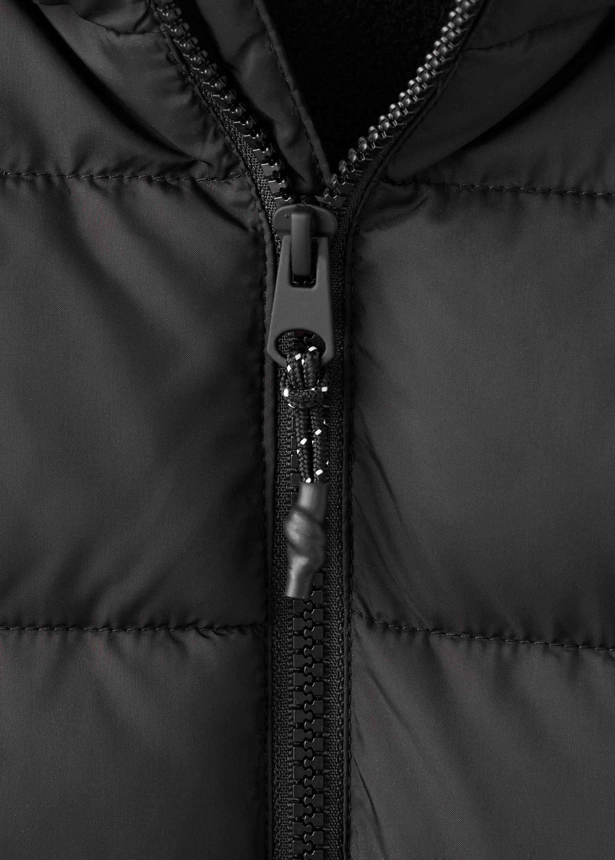 Anorak long matelassé capuche - Détail de l'article 0