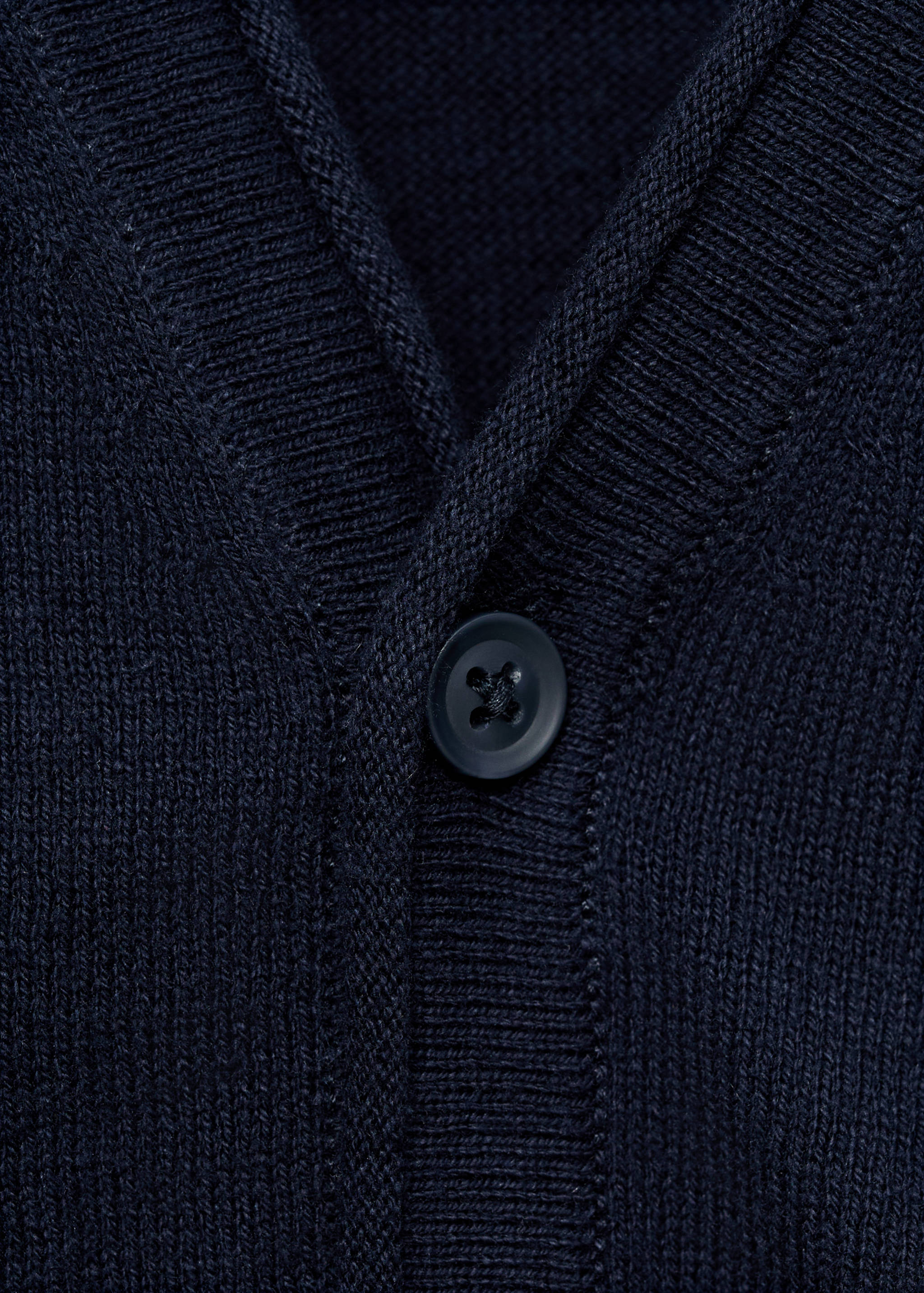 Cotton-blend cardigan - Details of the article 8