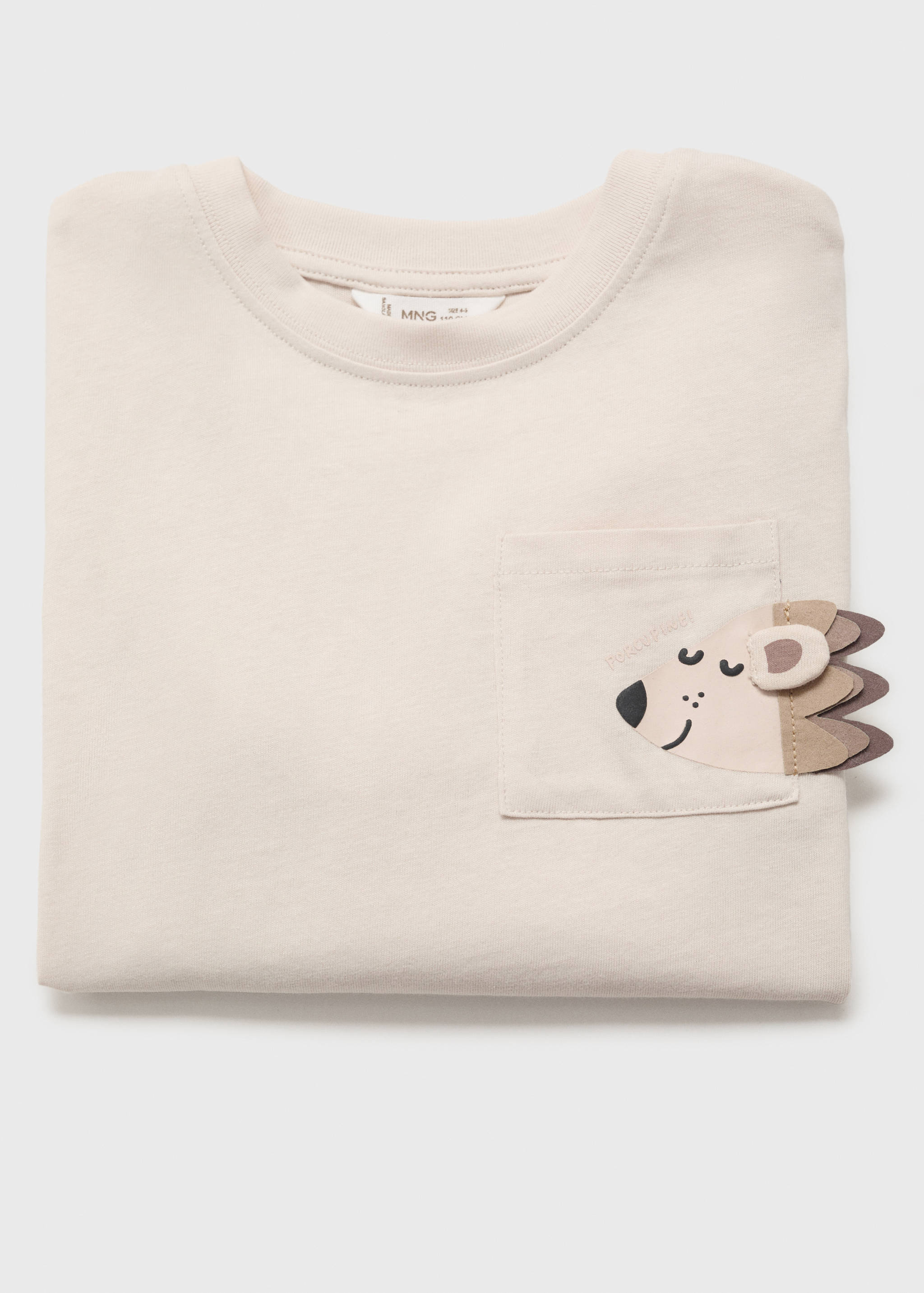 Embroidered animal t-shirt - Details of the article 8