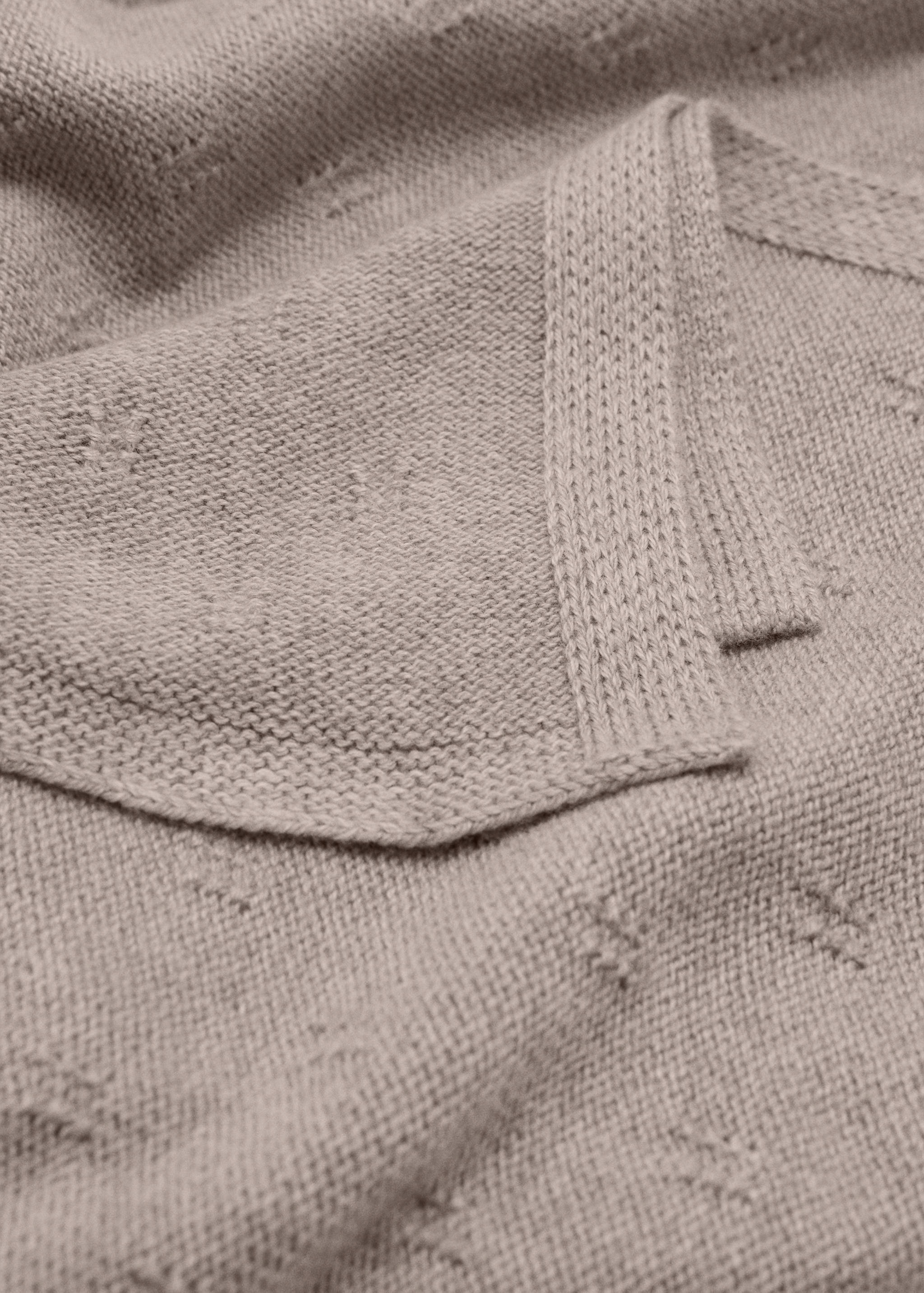 Babyfilt i bomull - Bild av mittparti