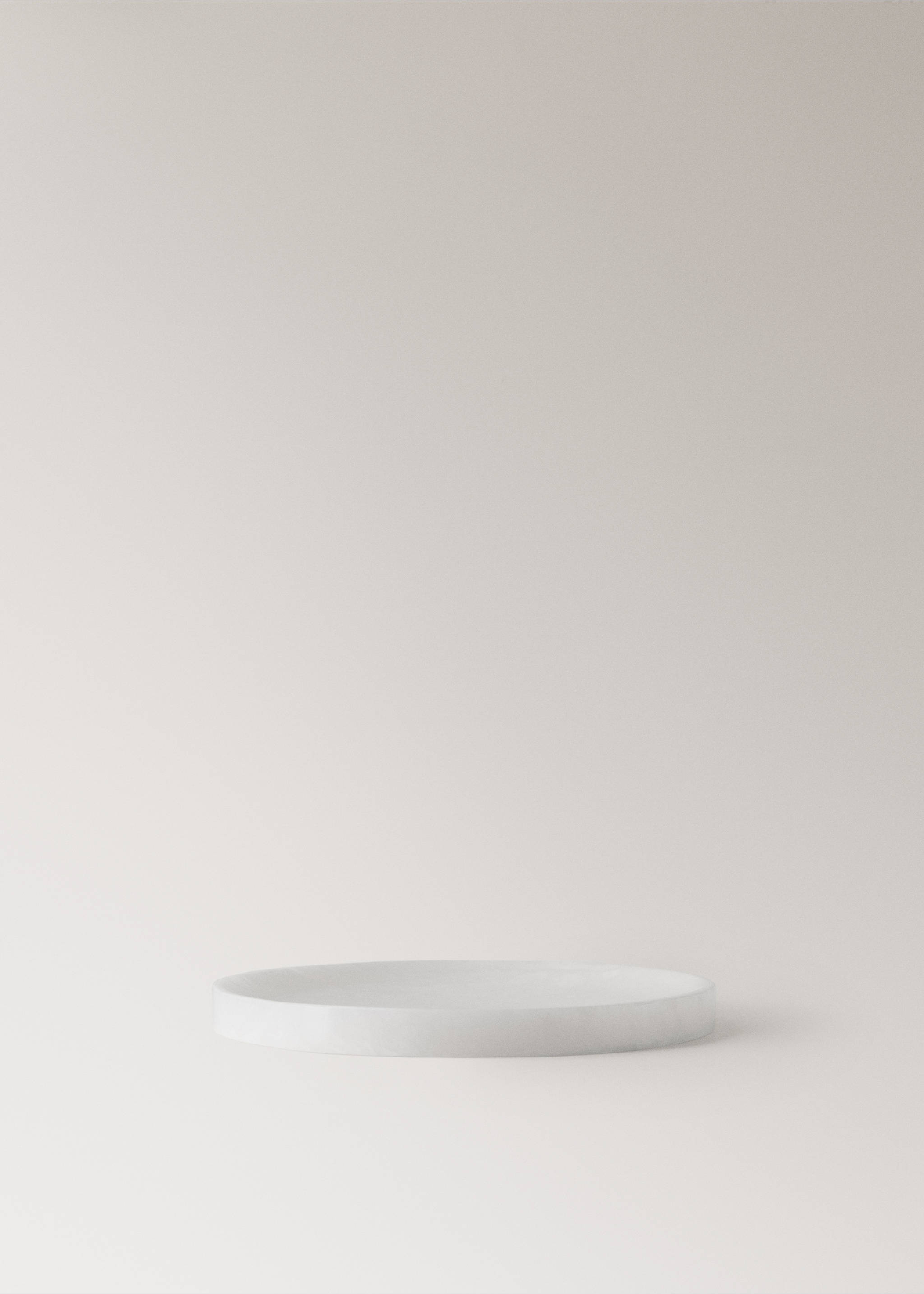 Medium alabaster valet tray - Article without model, White. Ref: 17053799-00.