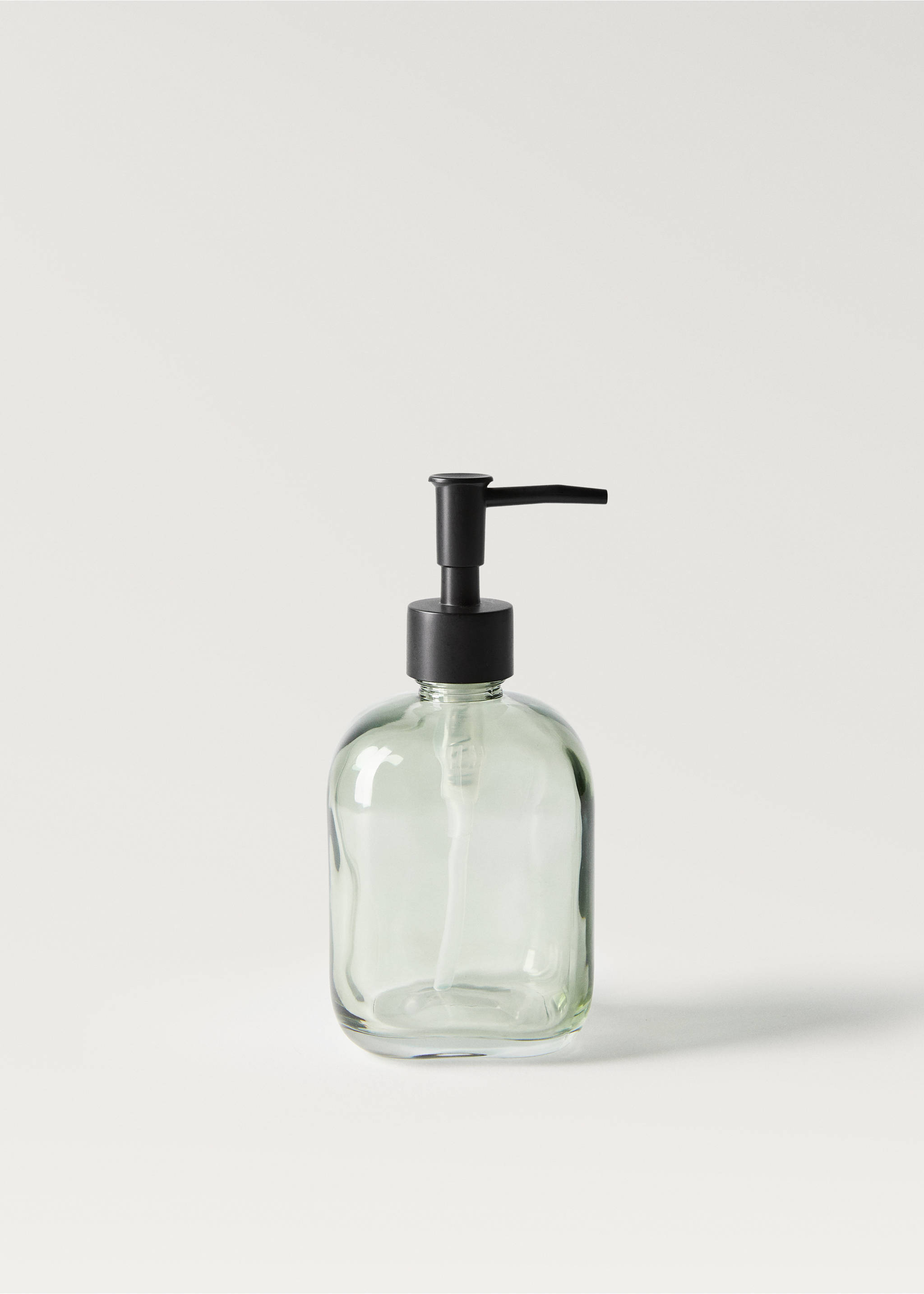 Glass soap dispenser - Article without model, Ice Grey. Ref: 17053801-00.