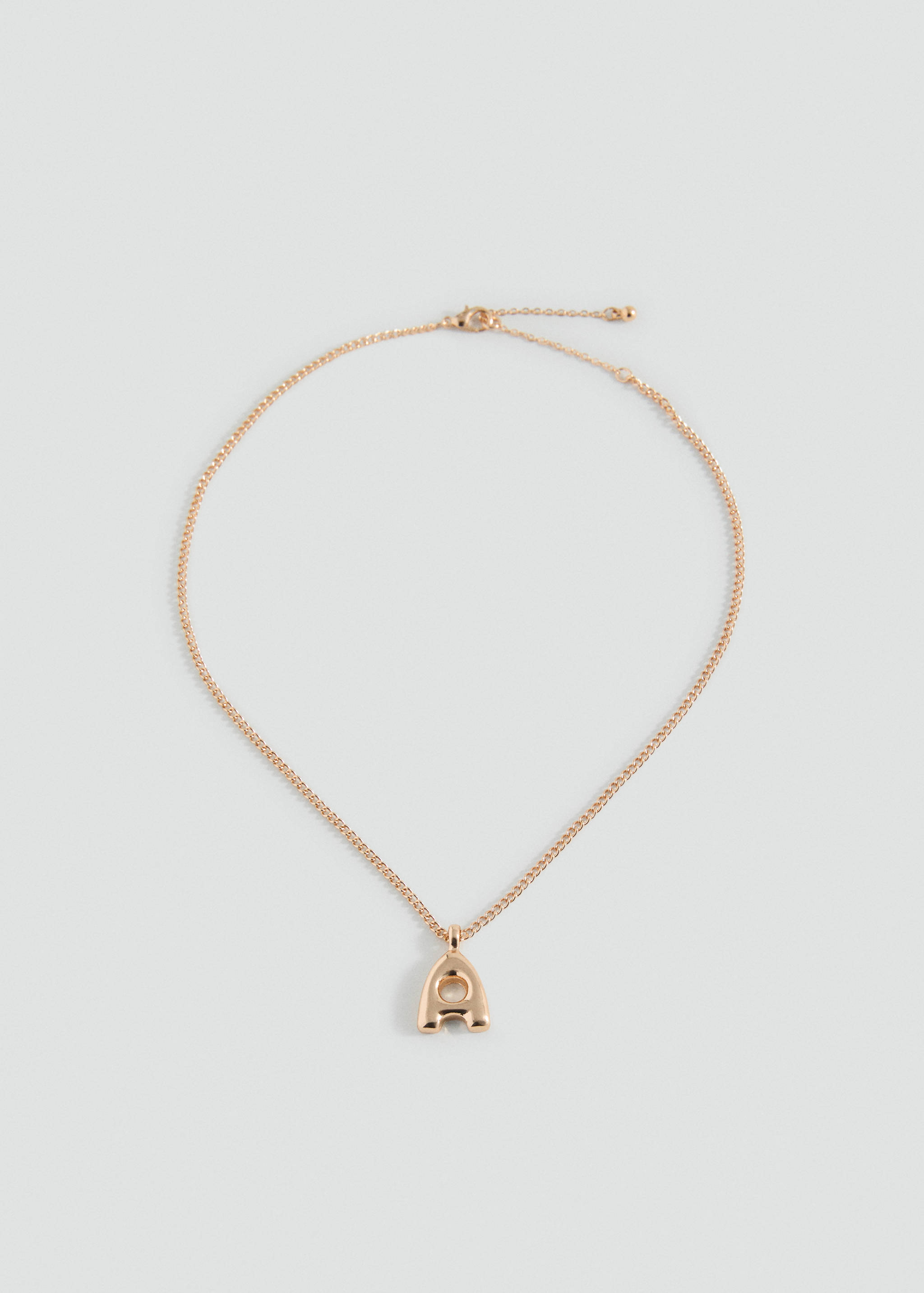 Letter Pendant Necklace - Article without model