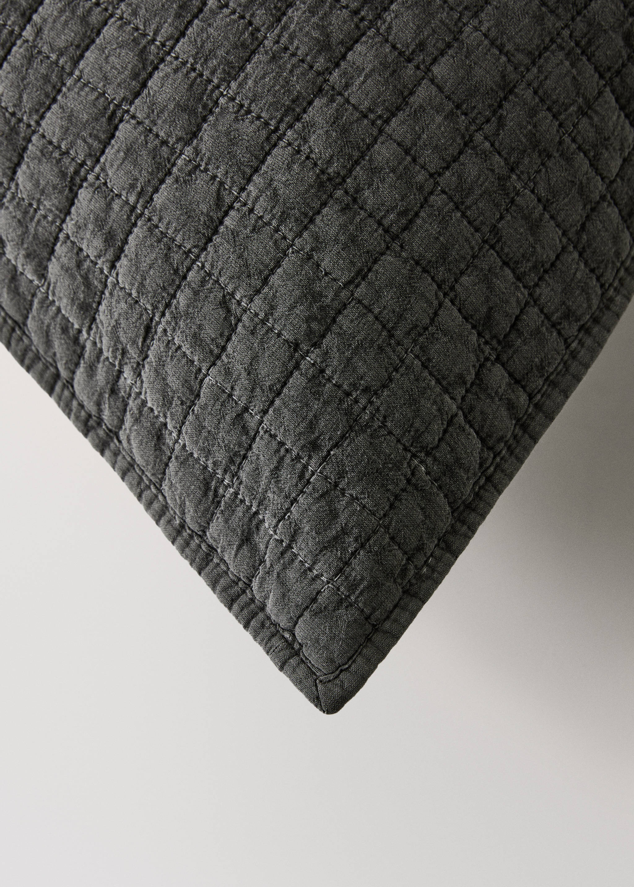 Kuddfodral i bomull garment dyed 50x50 cm - Detaljer om artikeln 2