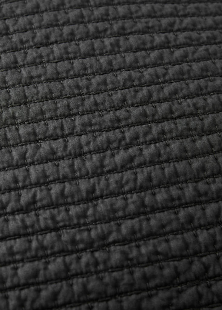 Satin cushion cover — Grey