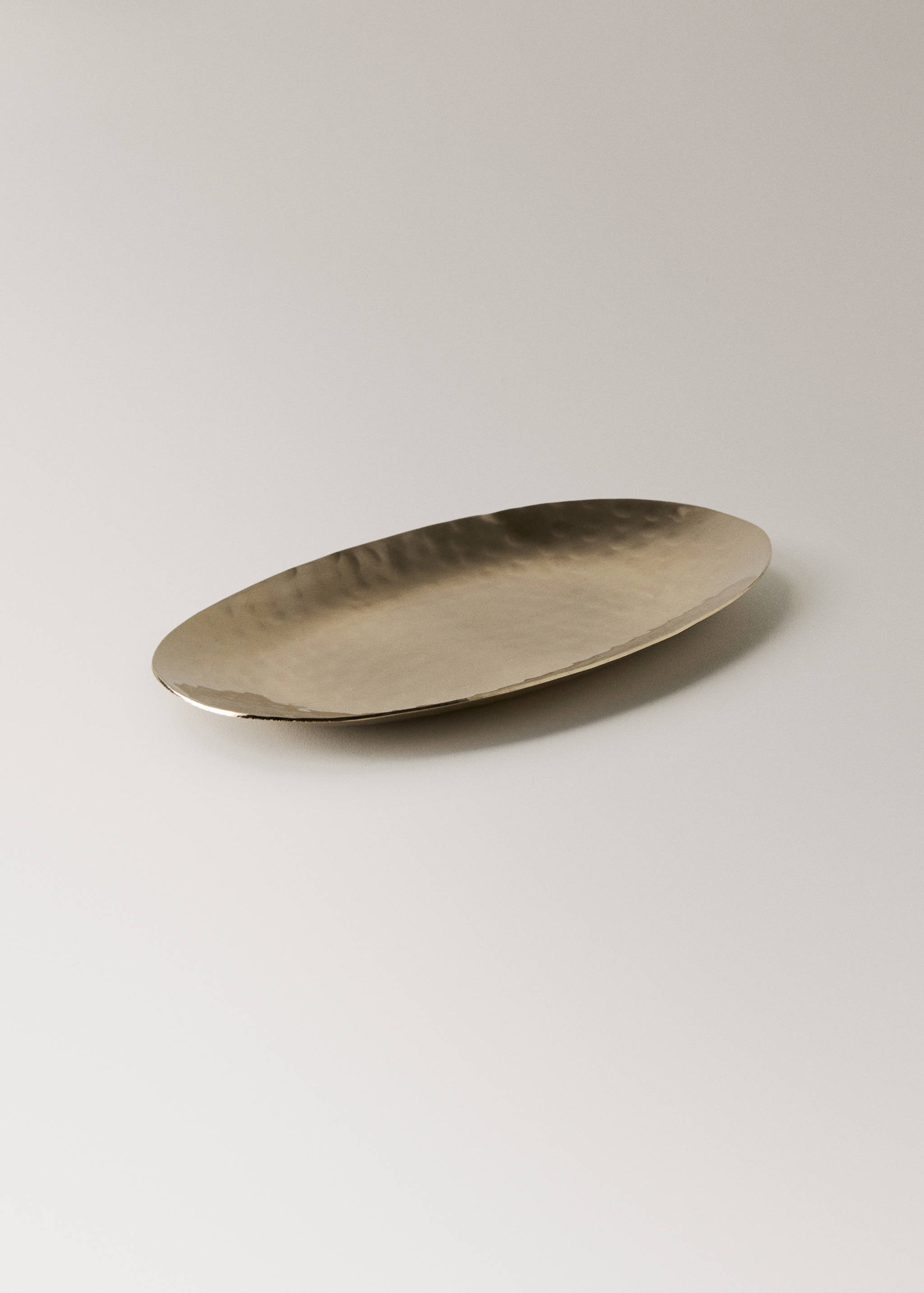 Medium golden decorative tray - Details of the article 2