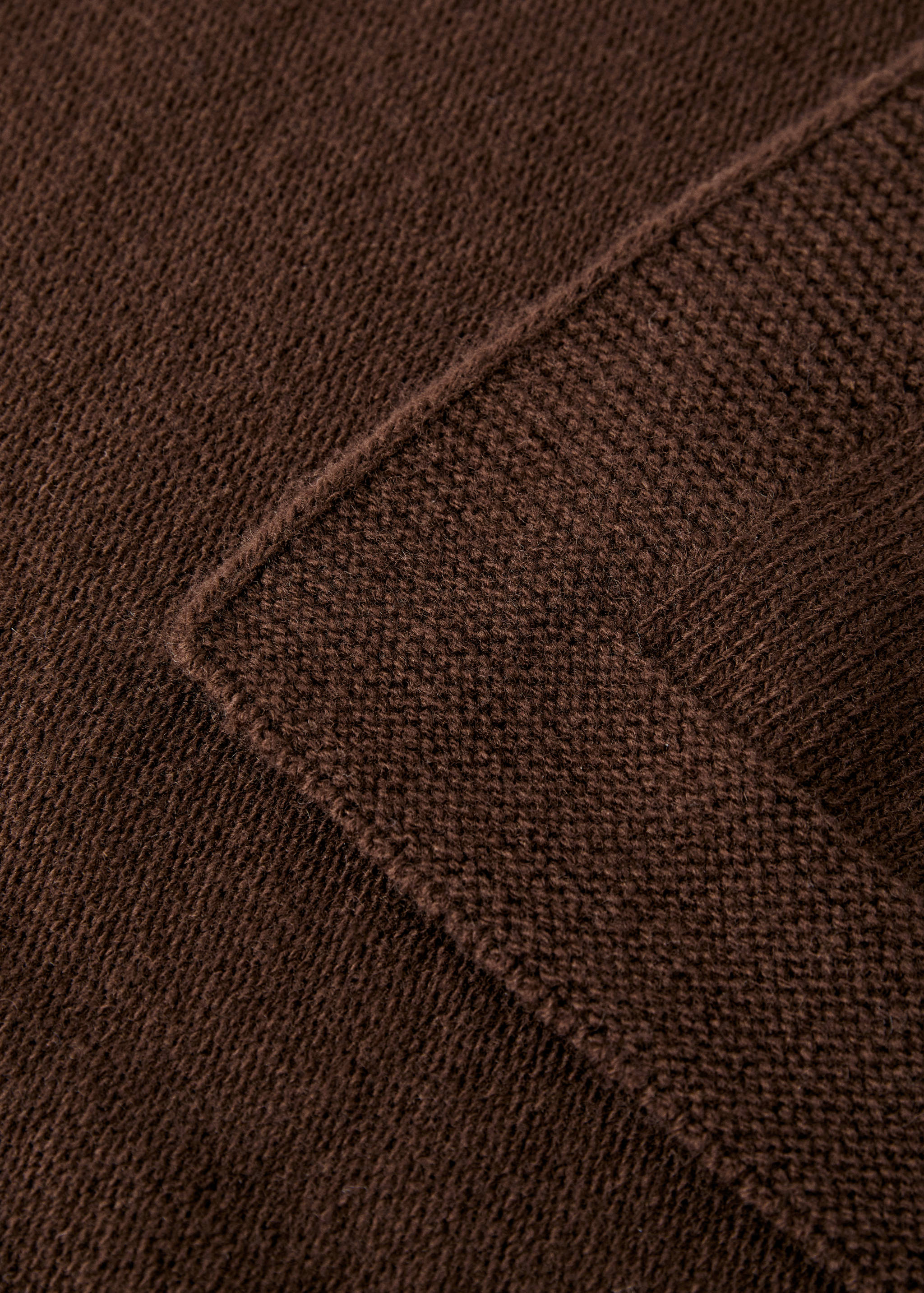 Gestreifte Kinderdecke aus Wolle mit Lochmuster - Detail des Artikels 1