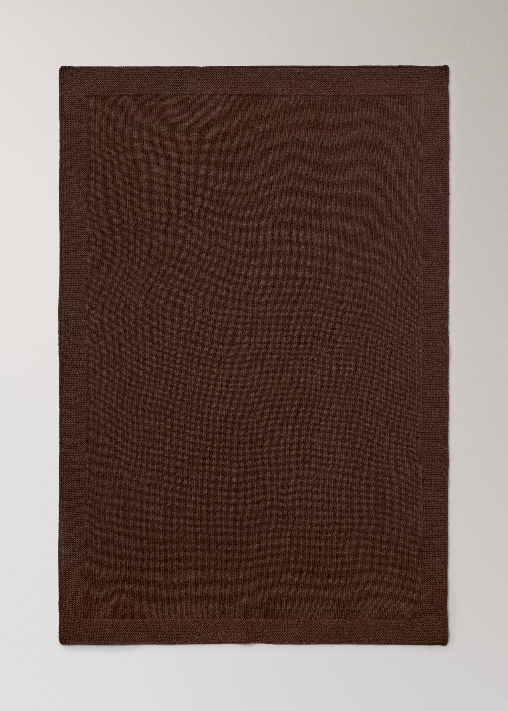 Gestreifte Kinderdecke aus Wolle mit Lochmuster - Detail des Artikels 3