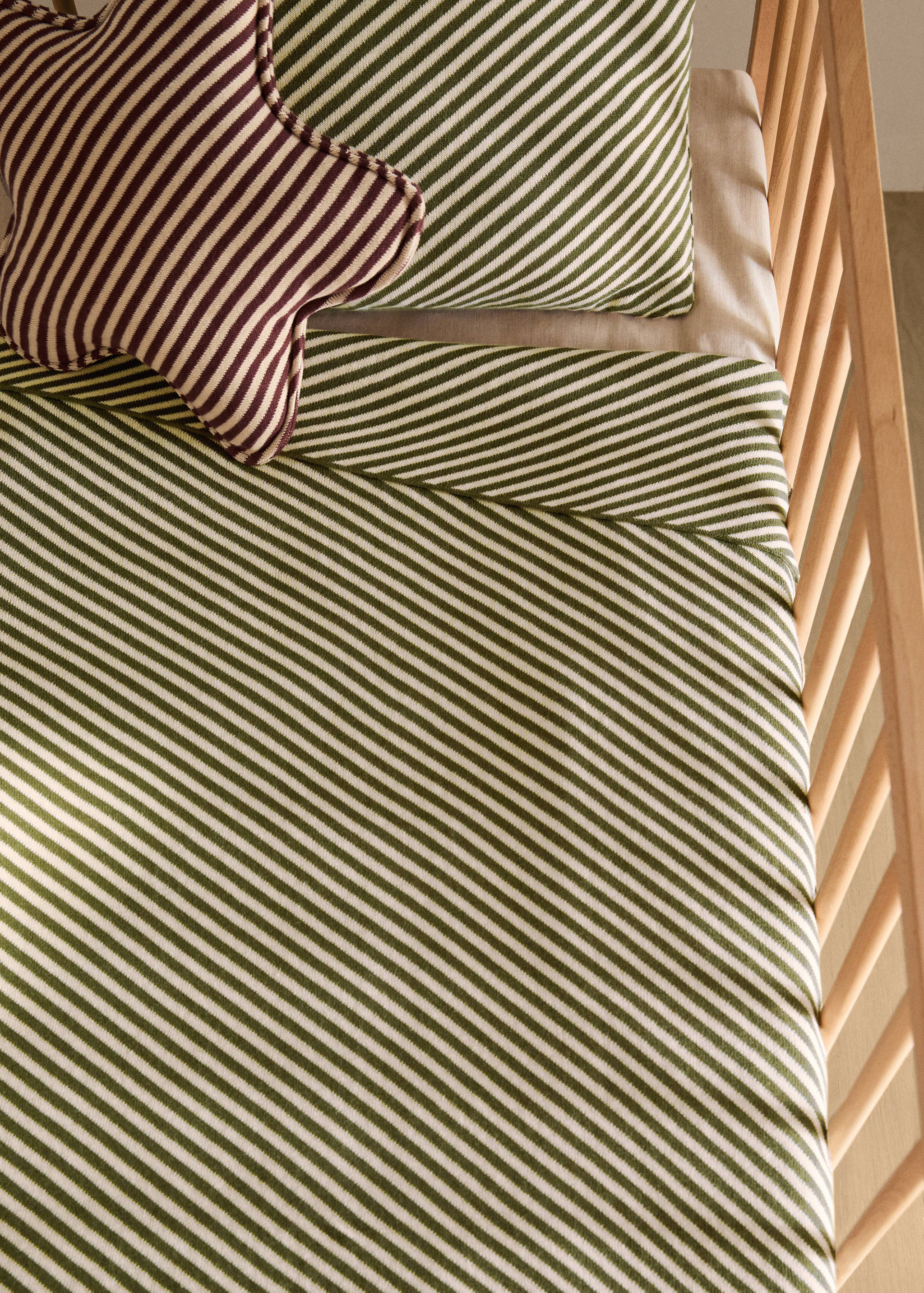 Cotton two-tone children’s blanket - General plane