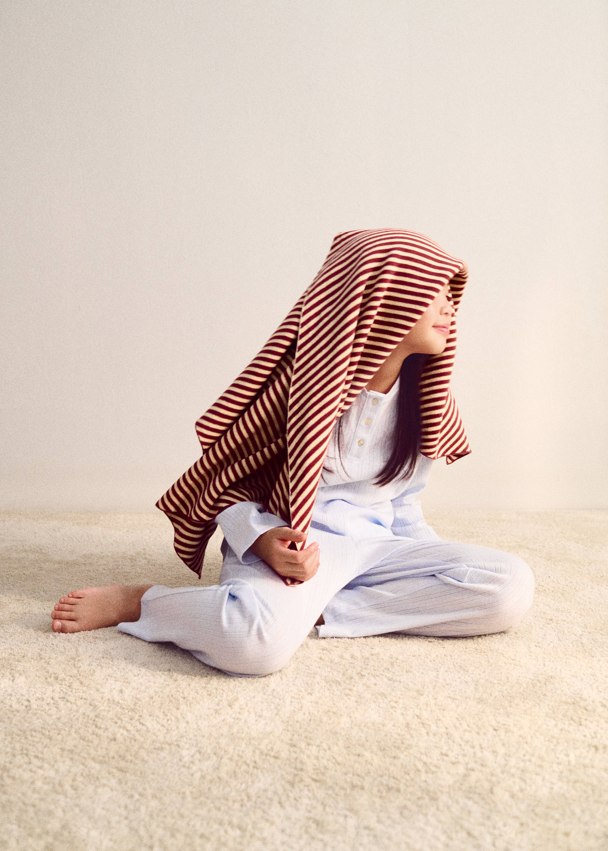 Cotton two-tone children’s blanket - Details of the article 5