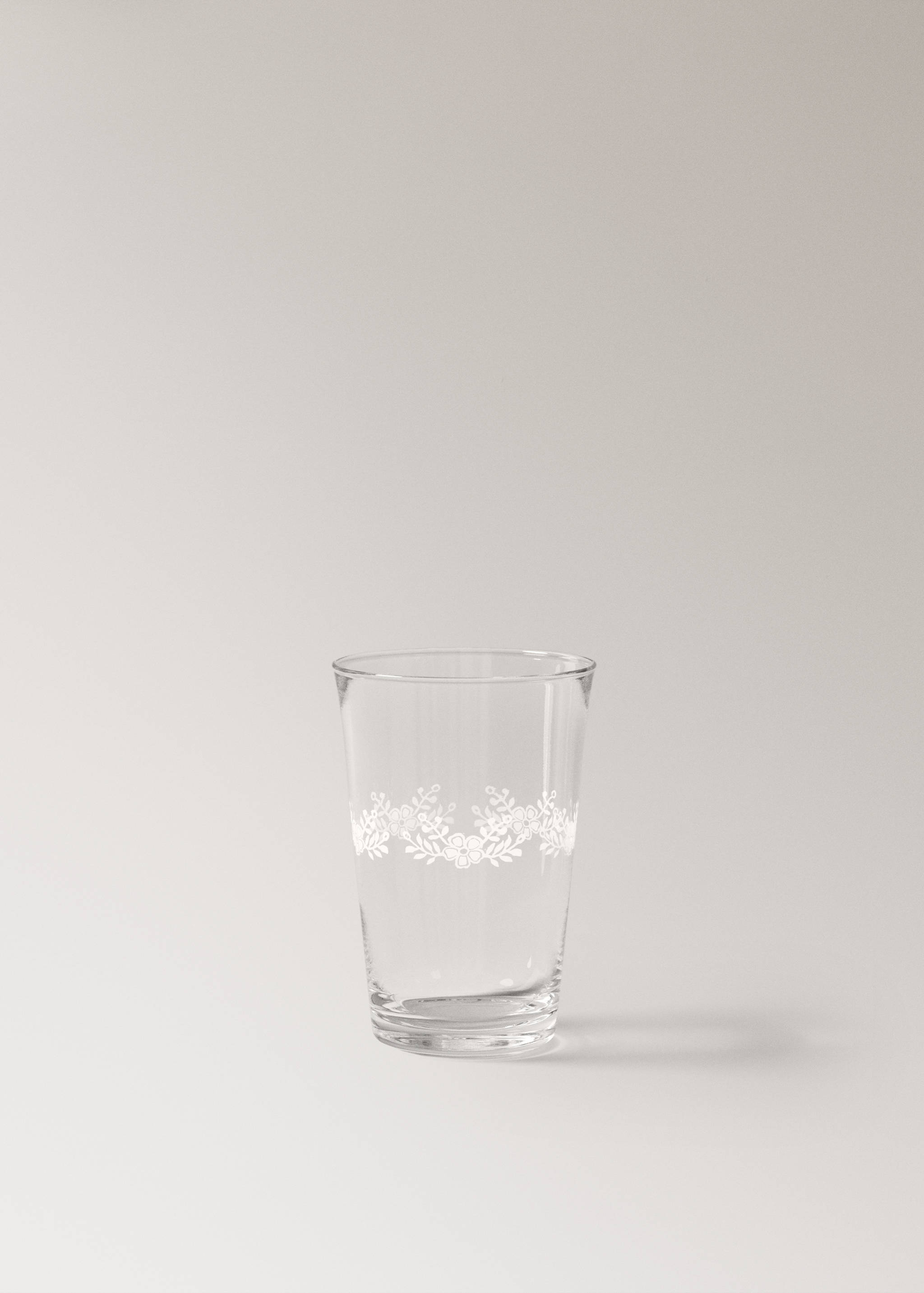 Glass flower vase - Article without model