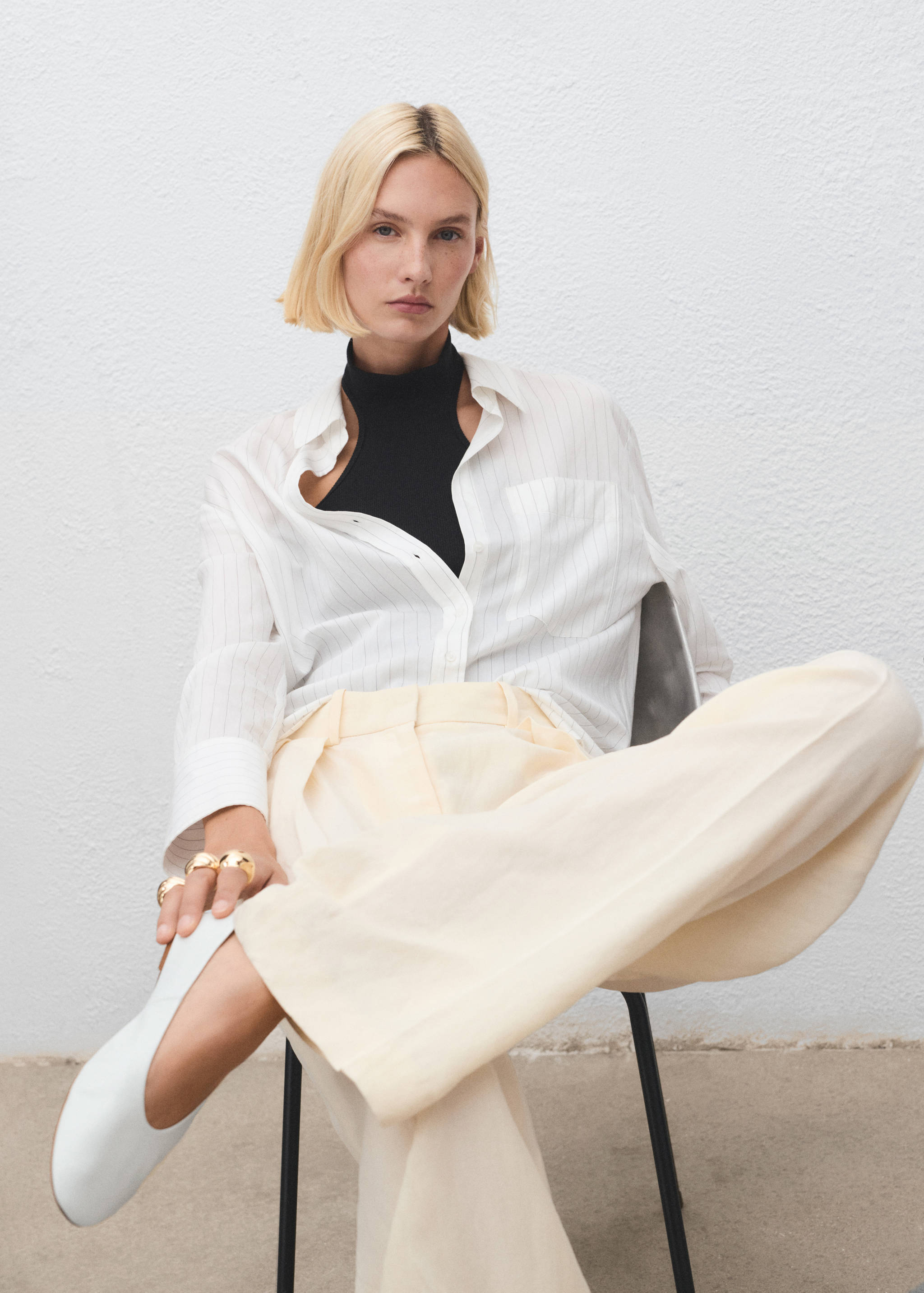 Ballerines cuir - Plan général