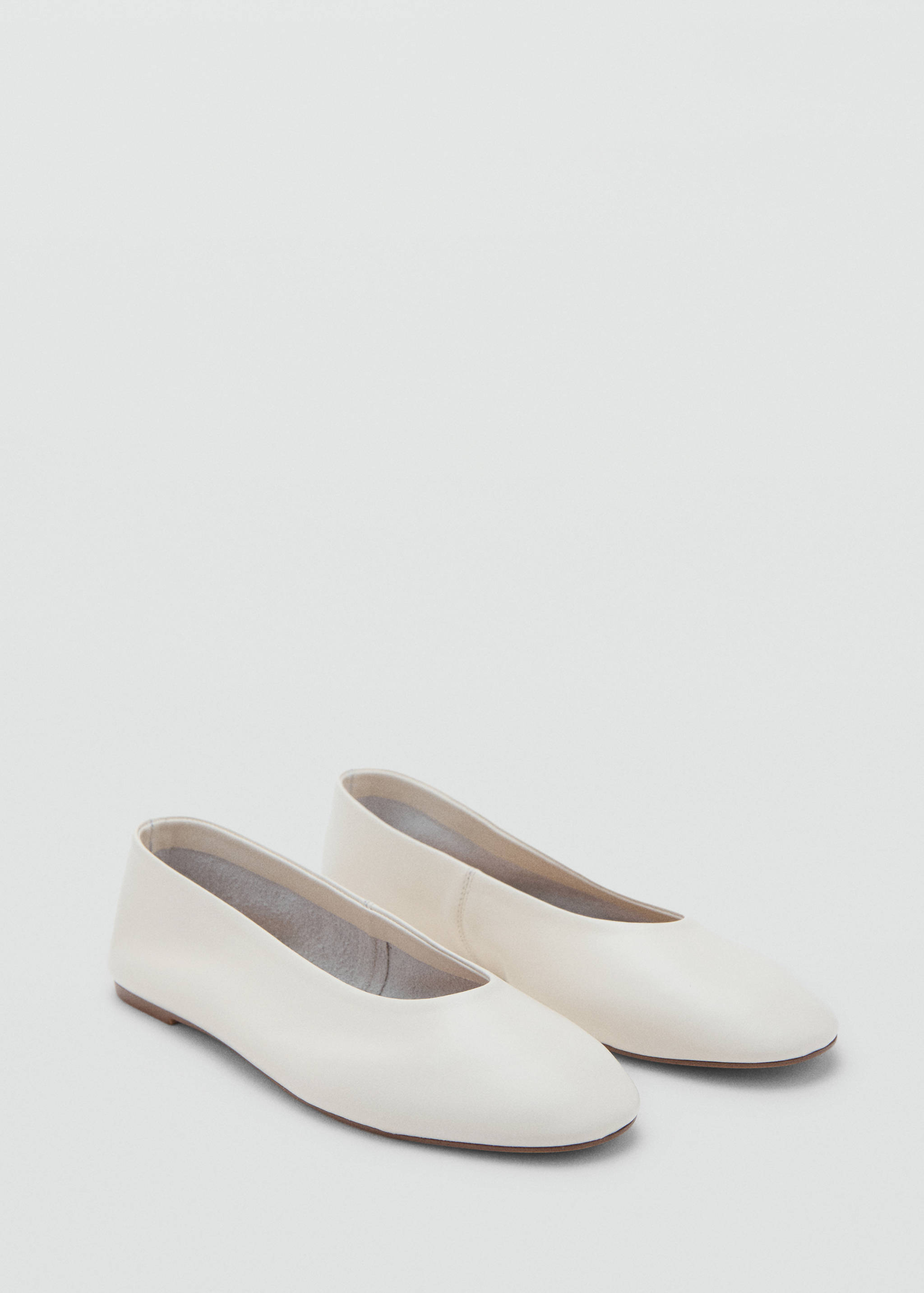 Ballerines cuir - Plan moyen