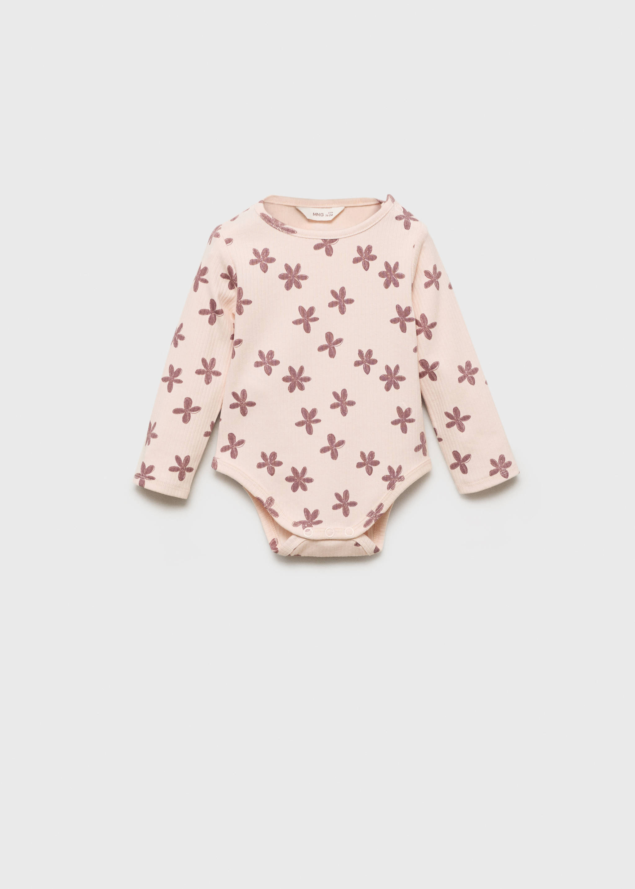 بودي كانالي مزين بالزهور - منتج دون نموذج