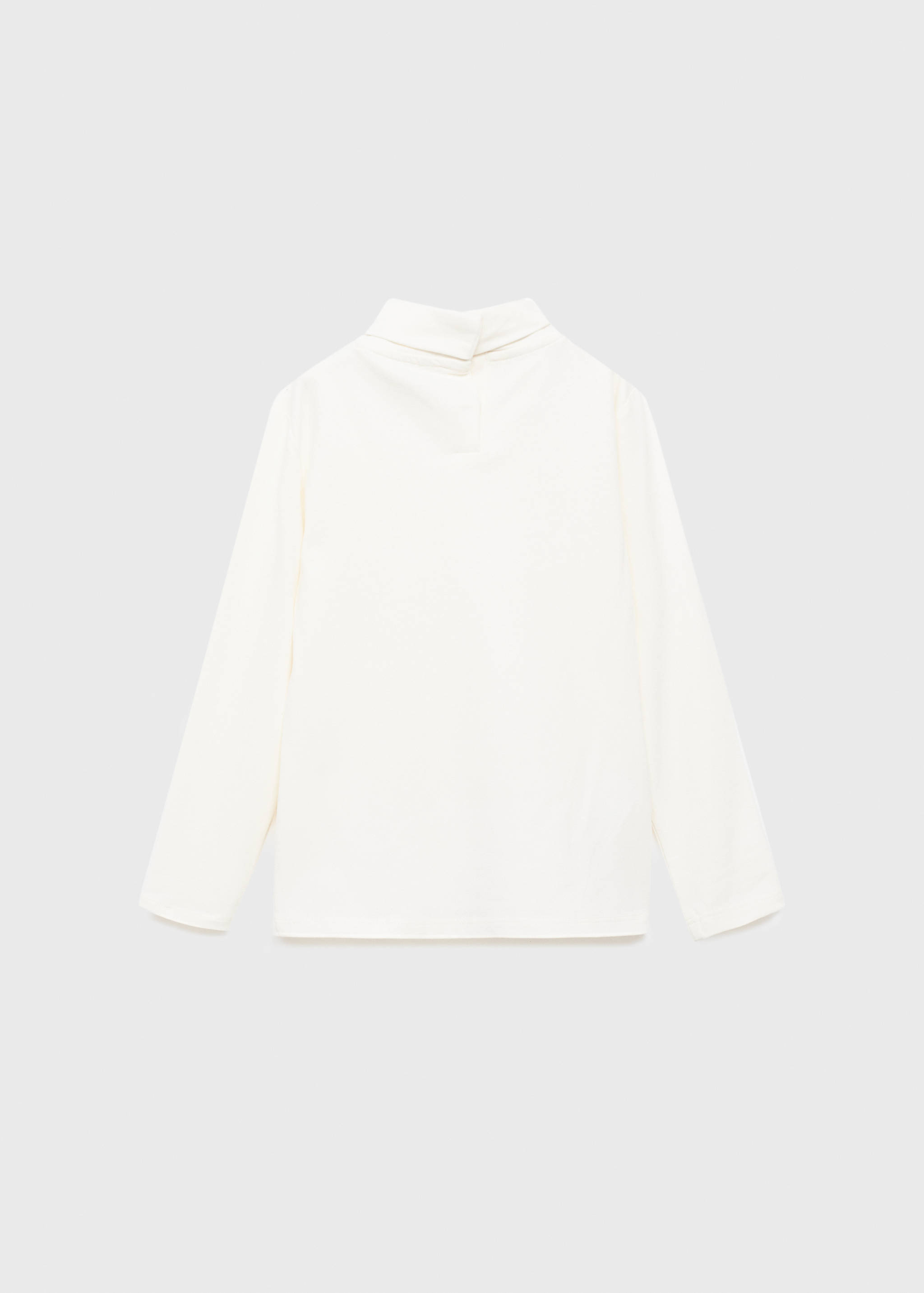 T-shirt à col montant - Verso de l’article