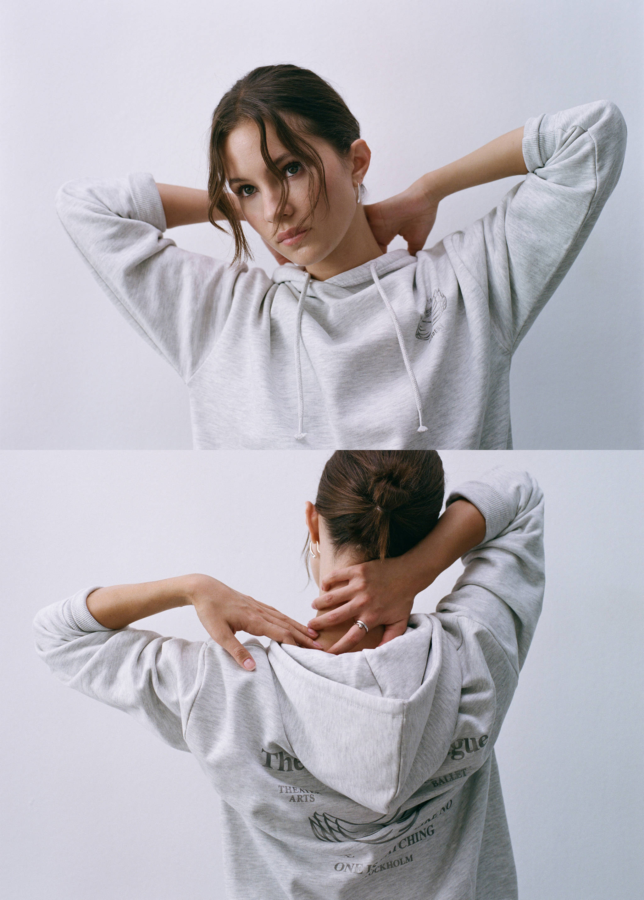 Суитшърт с металическа щампа - Данни за артикула 5