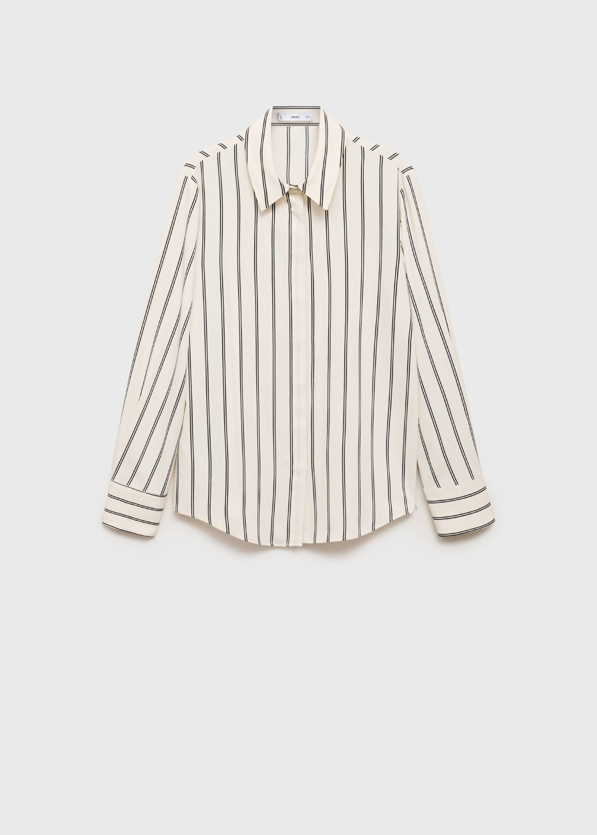 Fluid long-sleeved blouse - Article without model