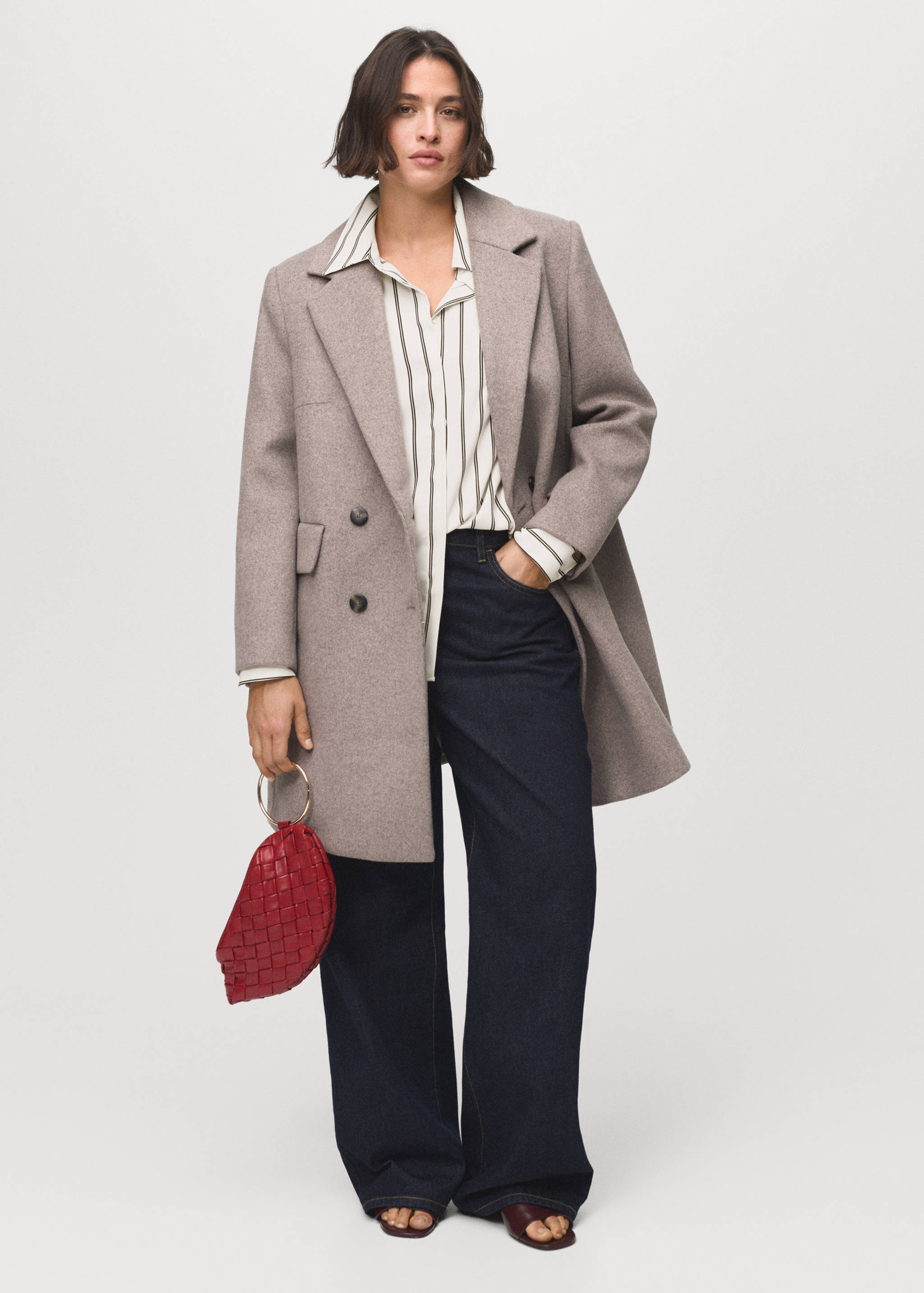 Fluid long-sleeved blouse - Details of the article 3