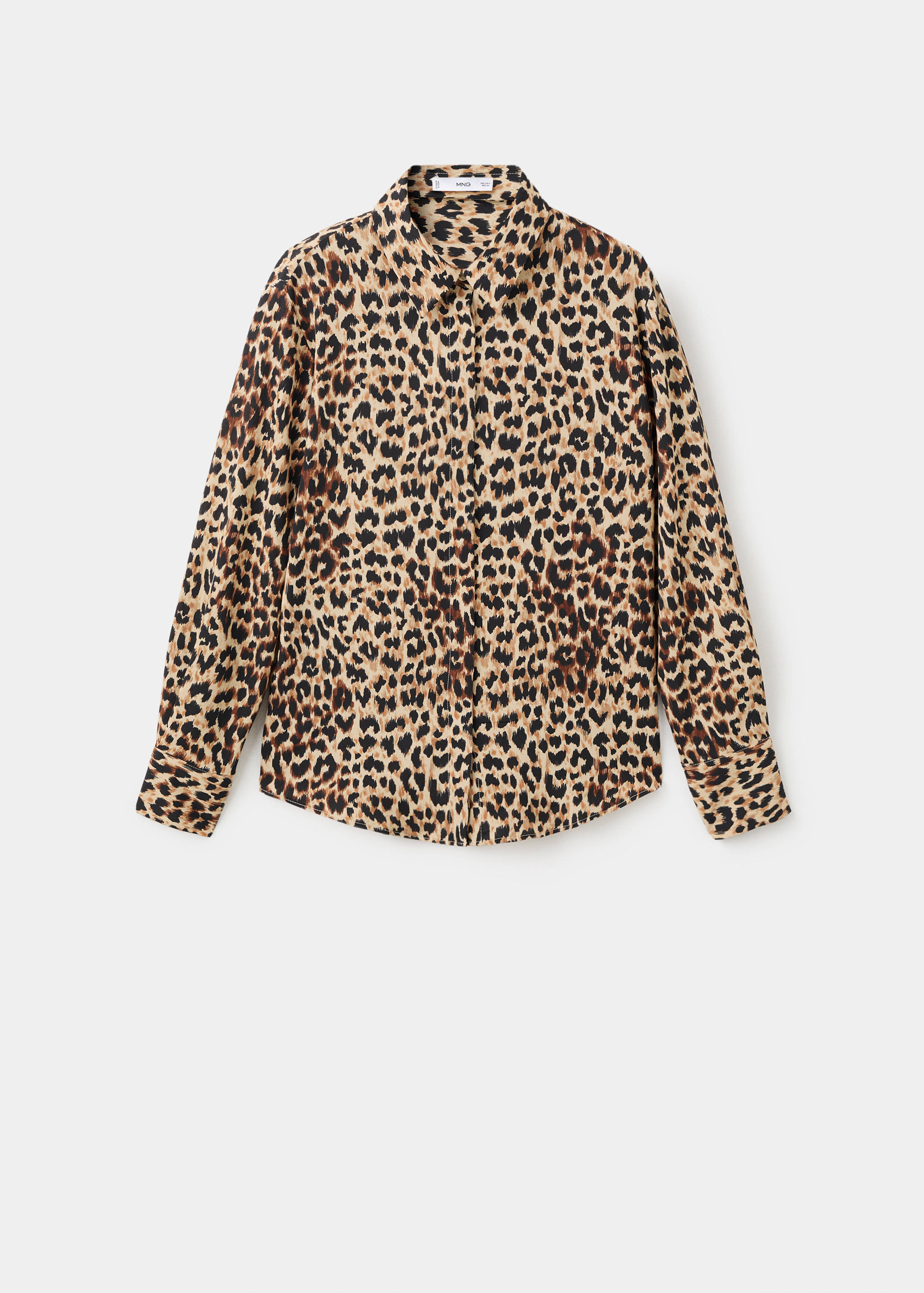 Fluid long-sleeved blouse - Article without model