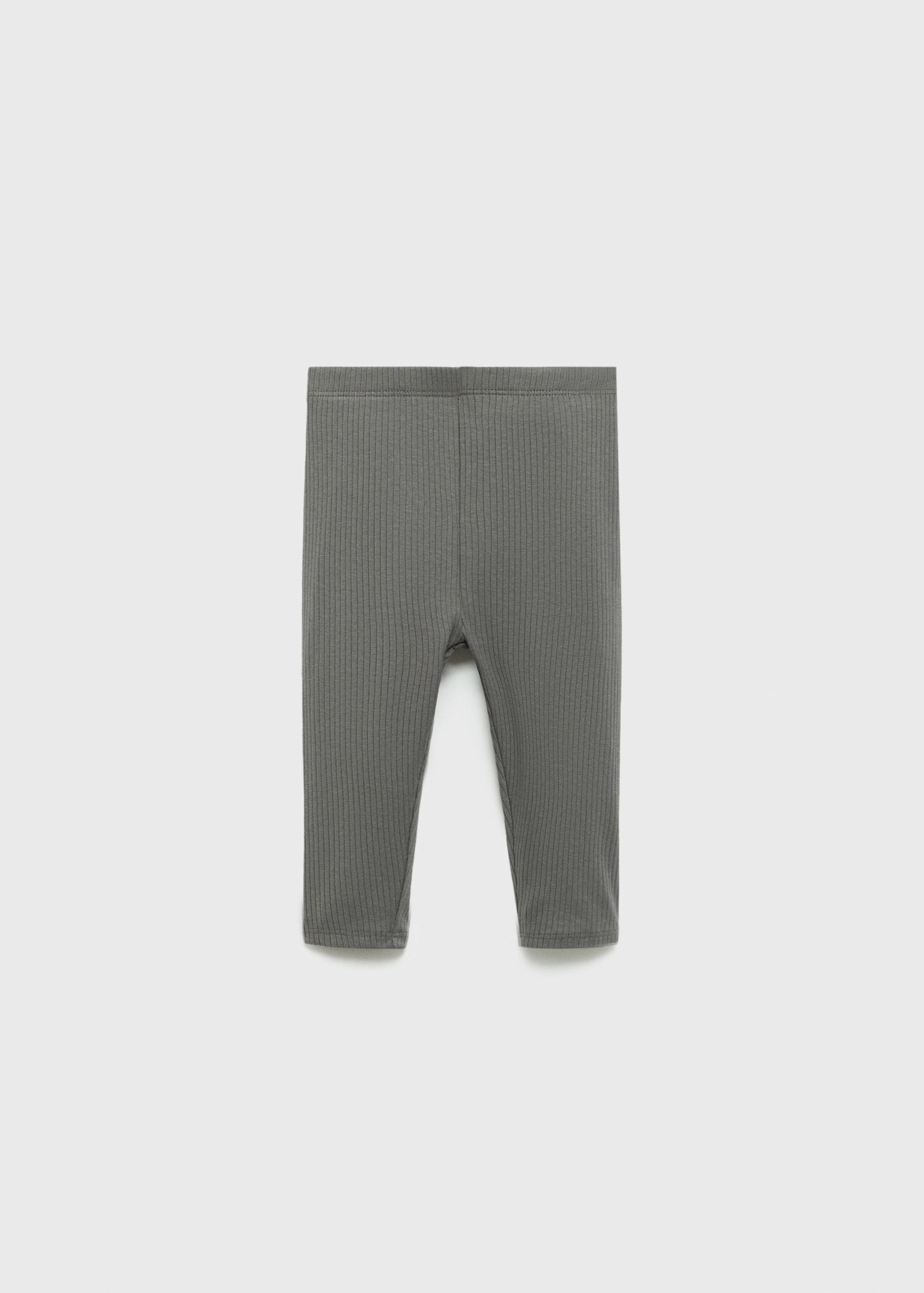 Ribbed leggings - Reverse of the article