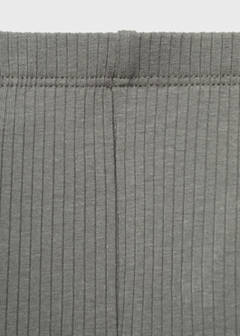 Ribbed leggings — Charcoal 4
