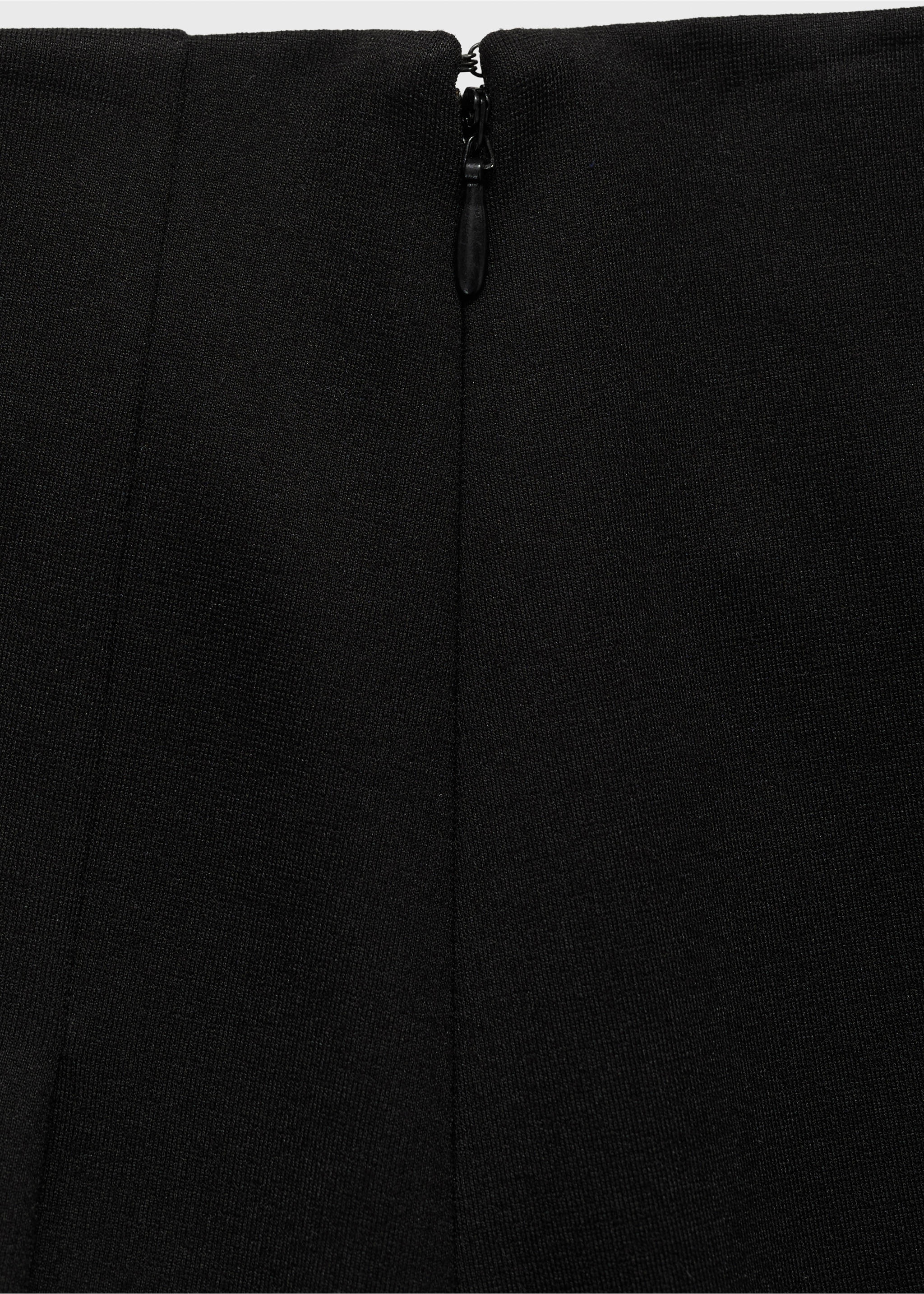 Minisukně se sklady - Detail zboží 0, Černá. Ref: 17054086-00.