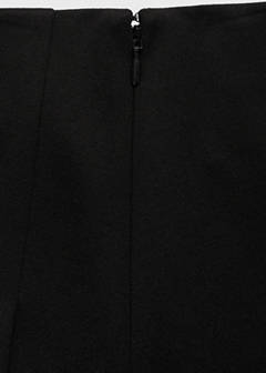 Pleated mini-skirt — Black 8