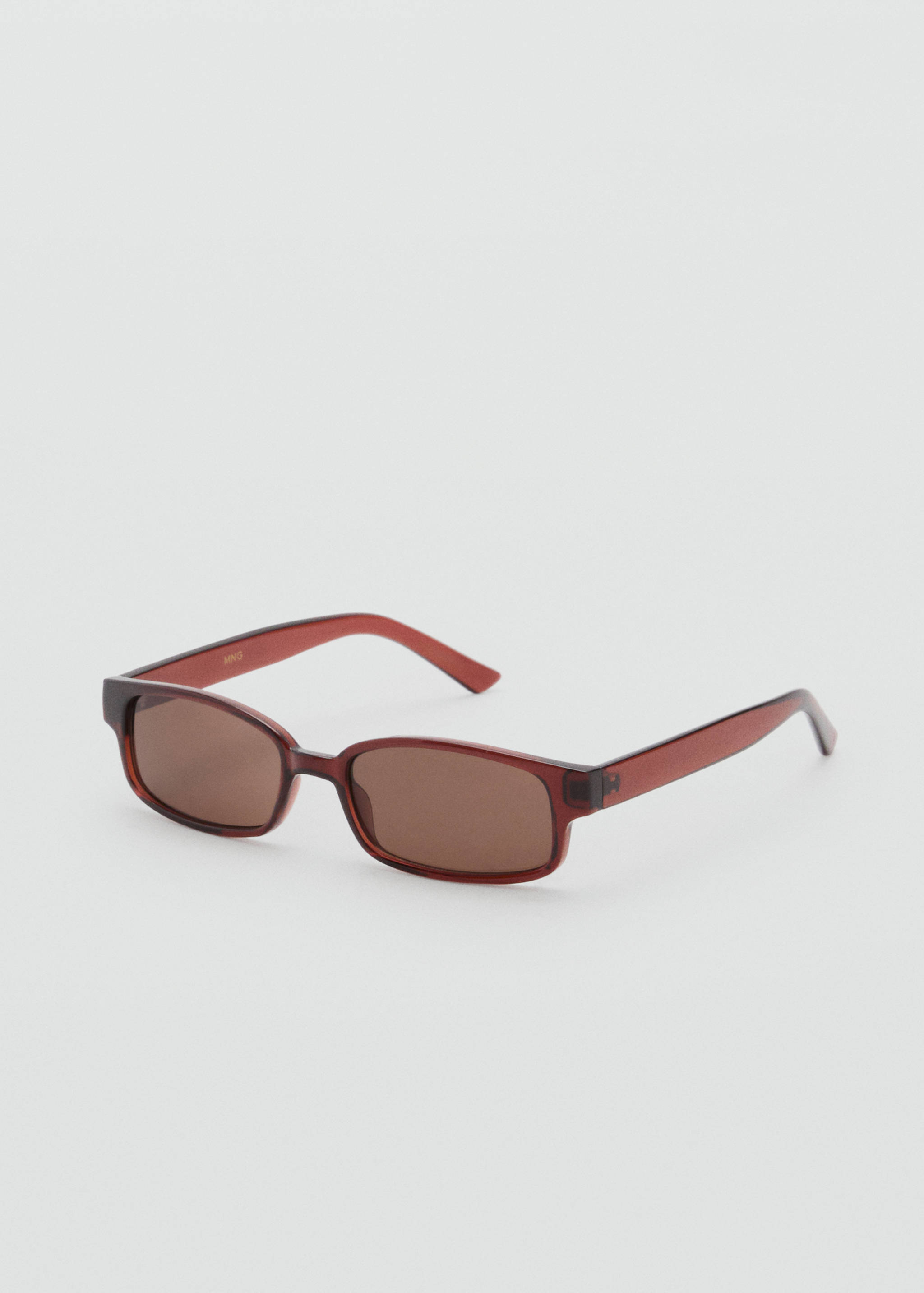 Rectangular-frame sunglasses - Medium plane