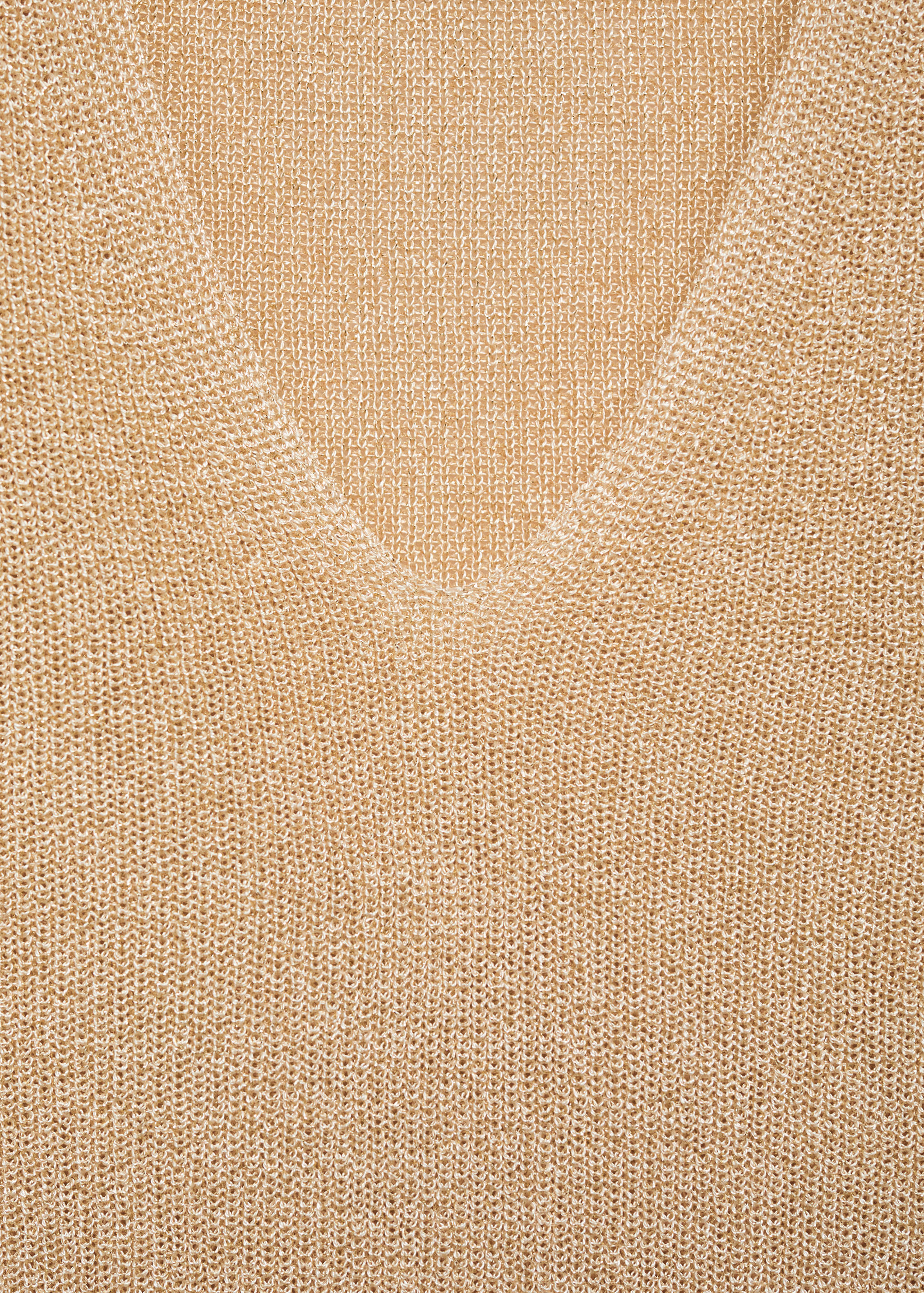 V-neck lurex sweater - Details of the article 0