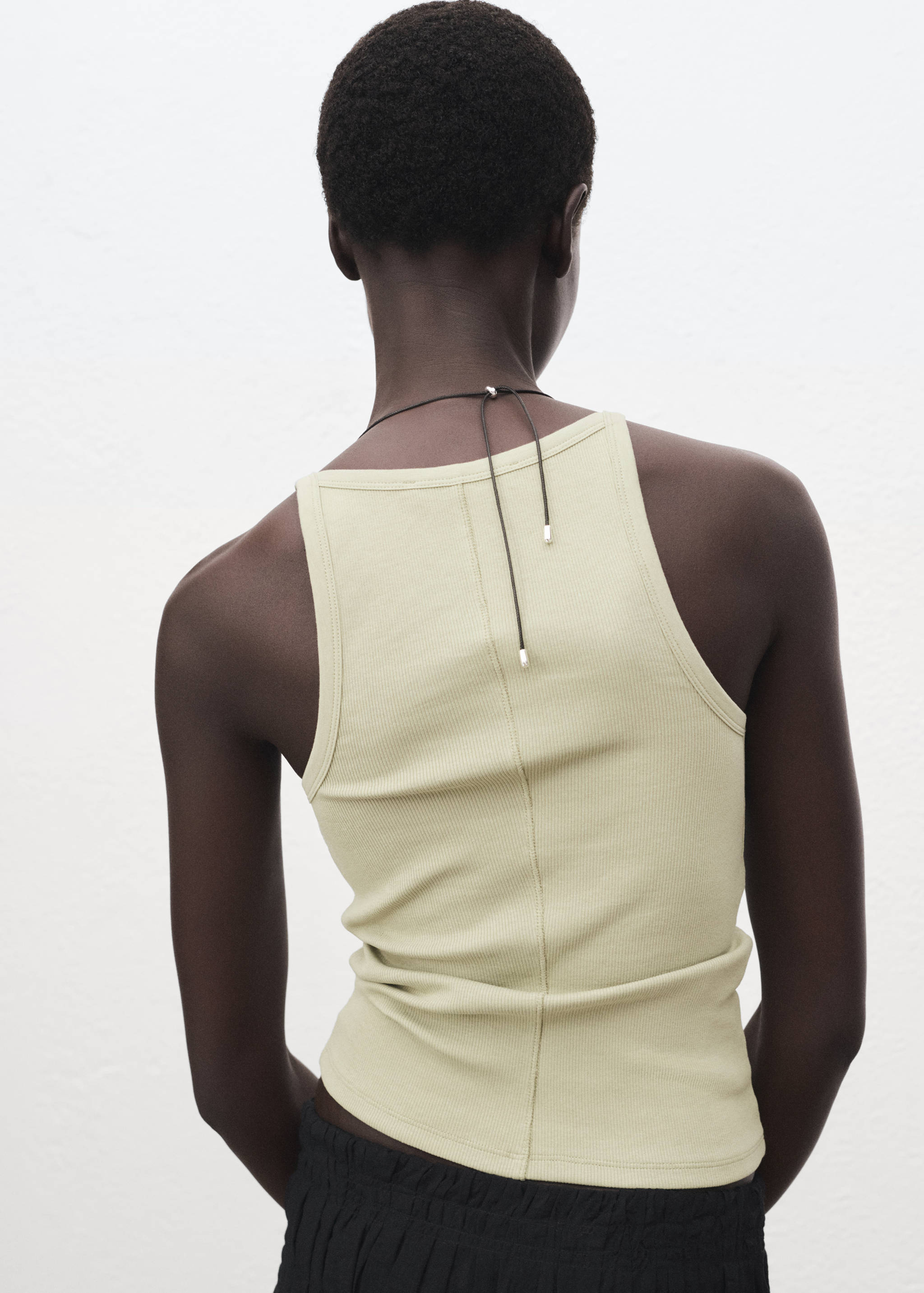 Top coste cotone - Retro dell'articolo