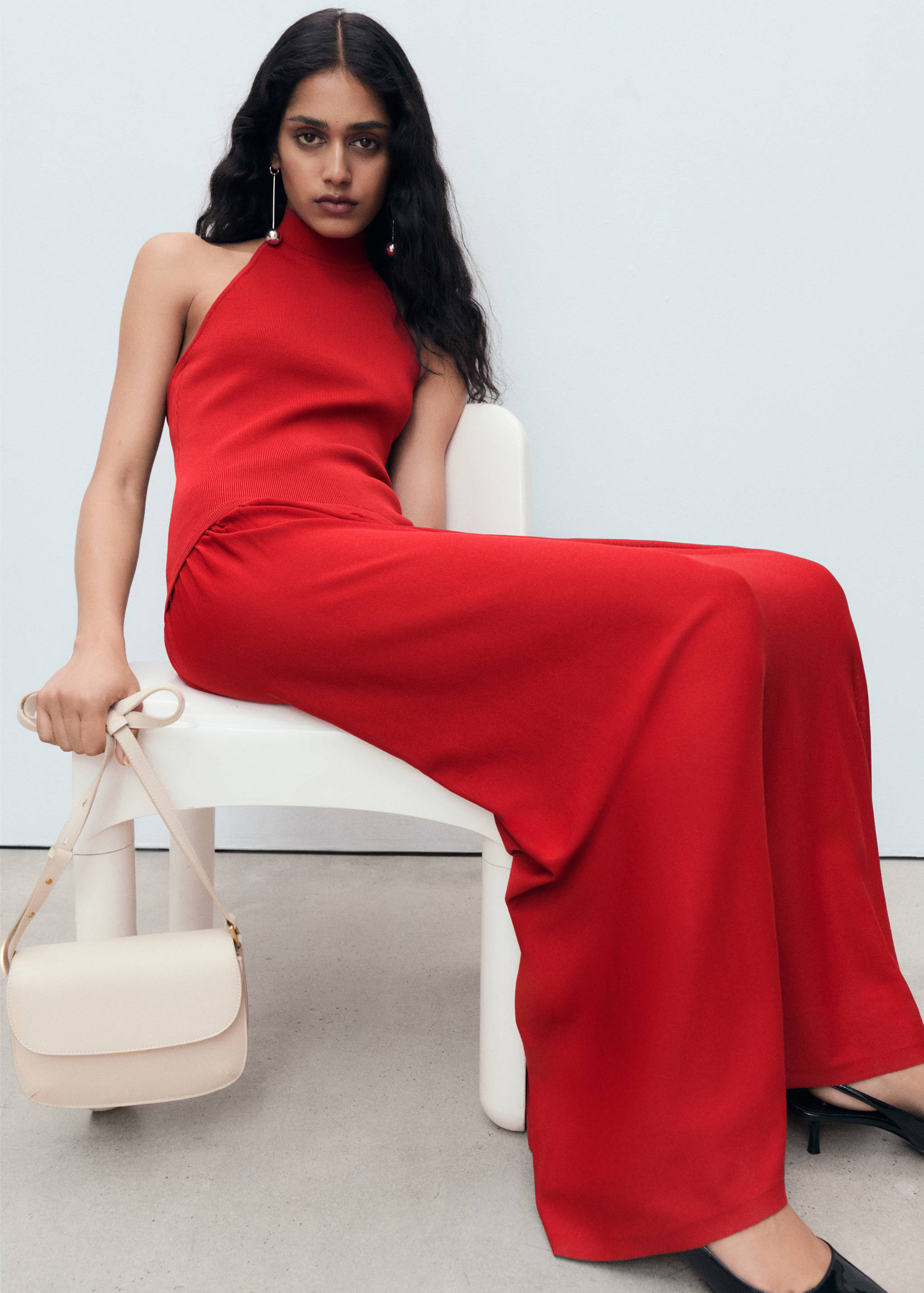 Neckholder-Strickkleid - Detail des Artikels 4