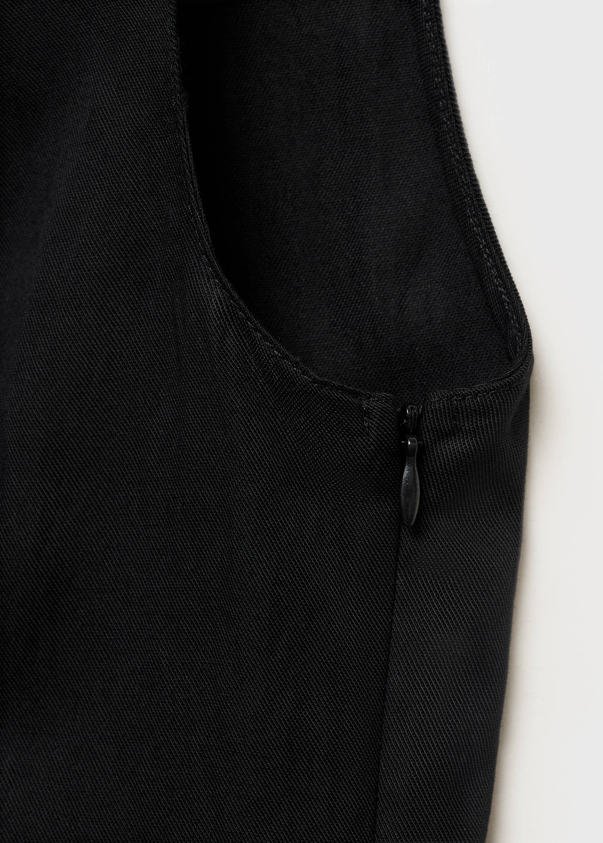 Lyocell peplum top - Details of the article 0