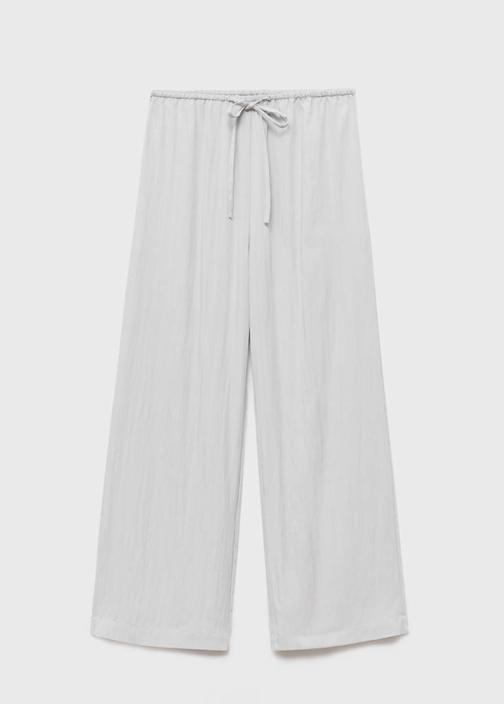 Pyjama trousers — Light/Pastel Grey