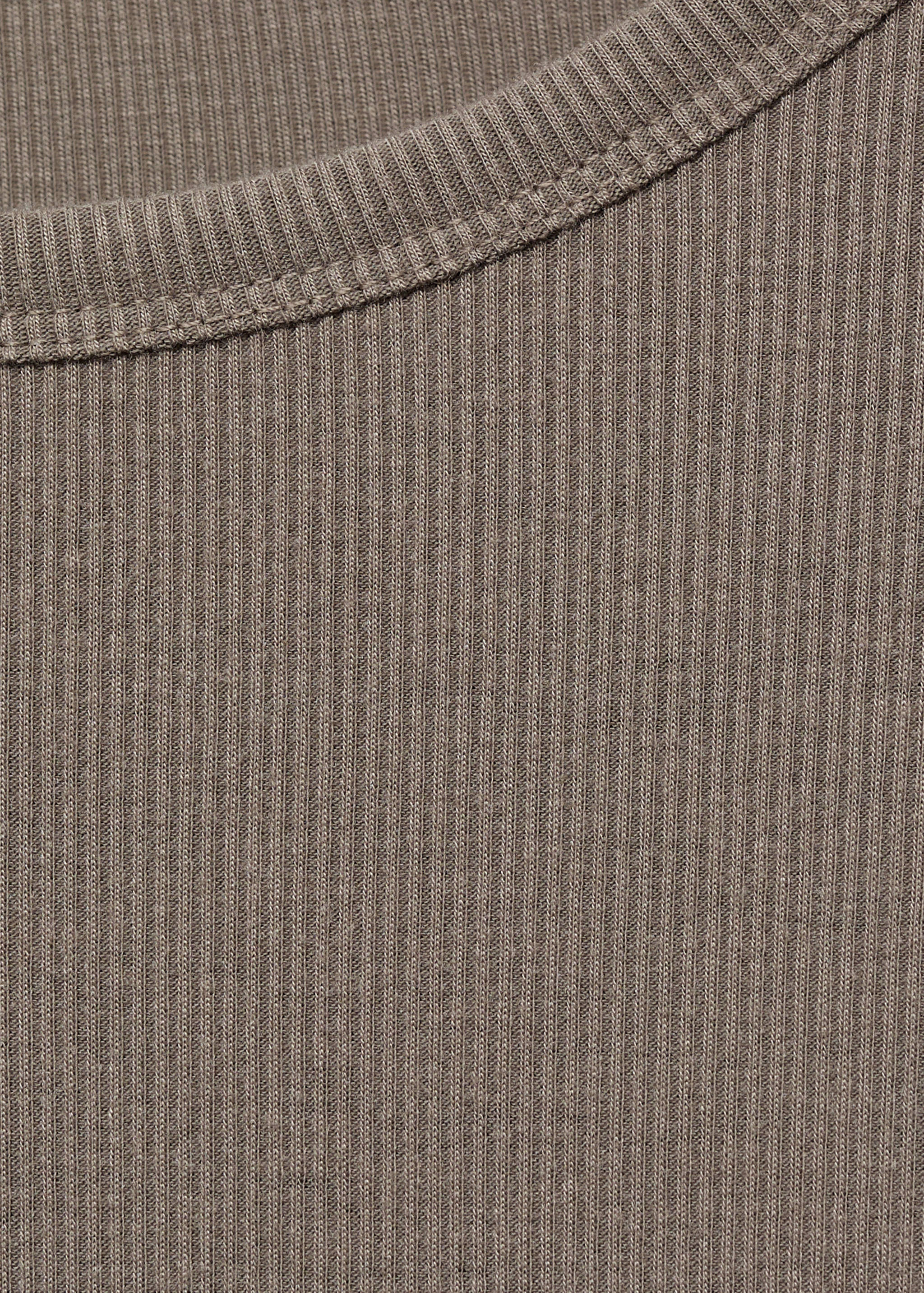 Ribana yuvarlak yaka tişört - Ürün detayı 8