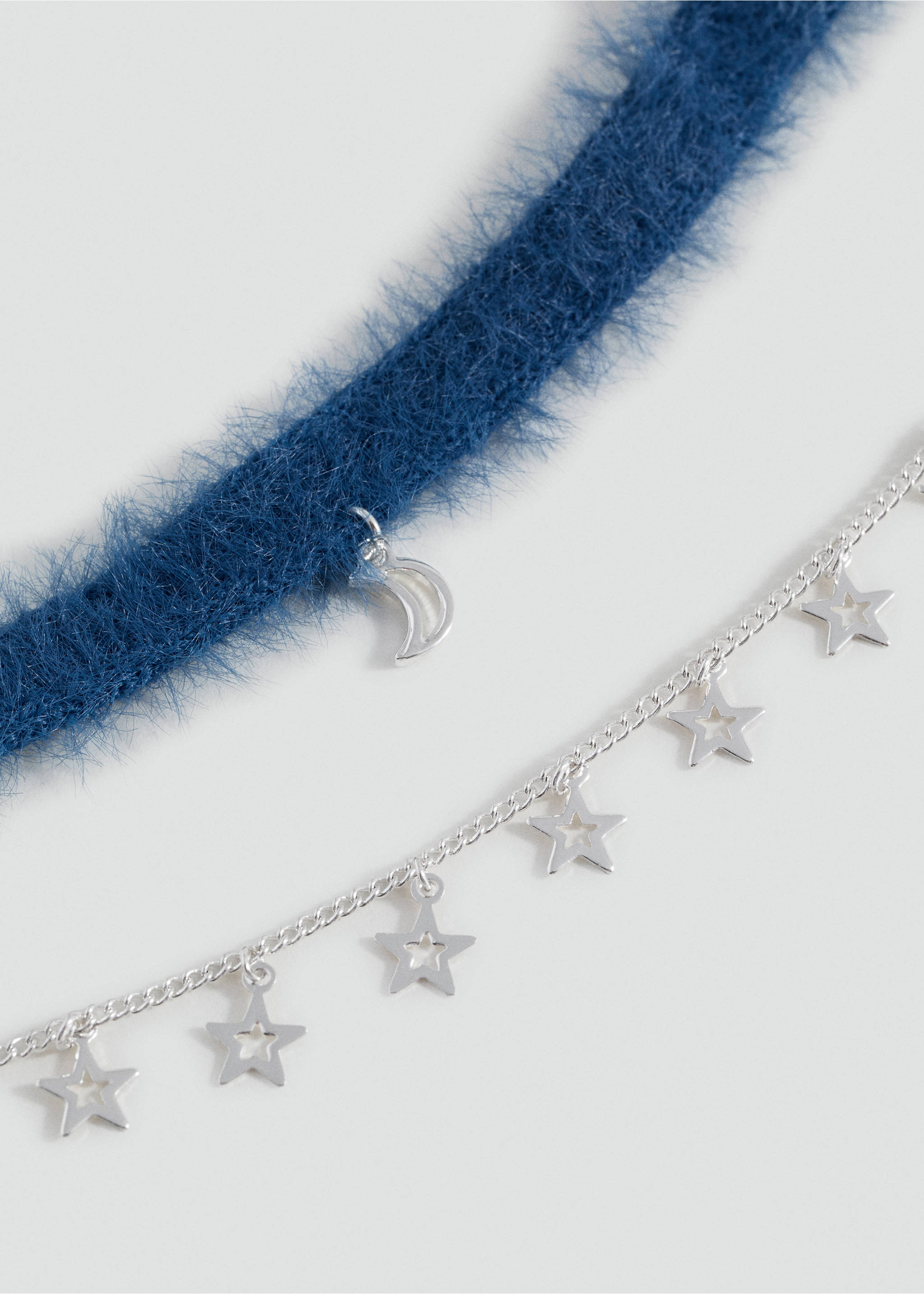 Stars necklace 2 pack - Medium plane, Silver. Ref: 17054115-00.