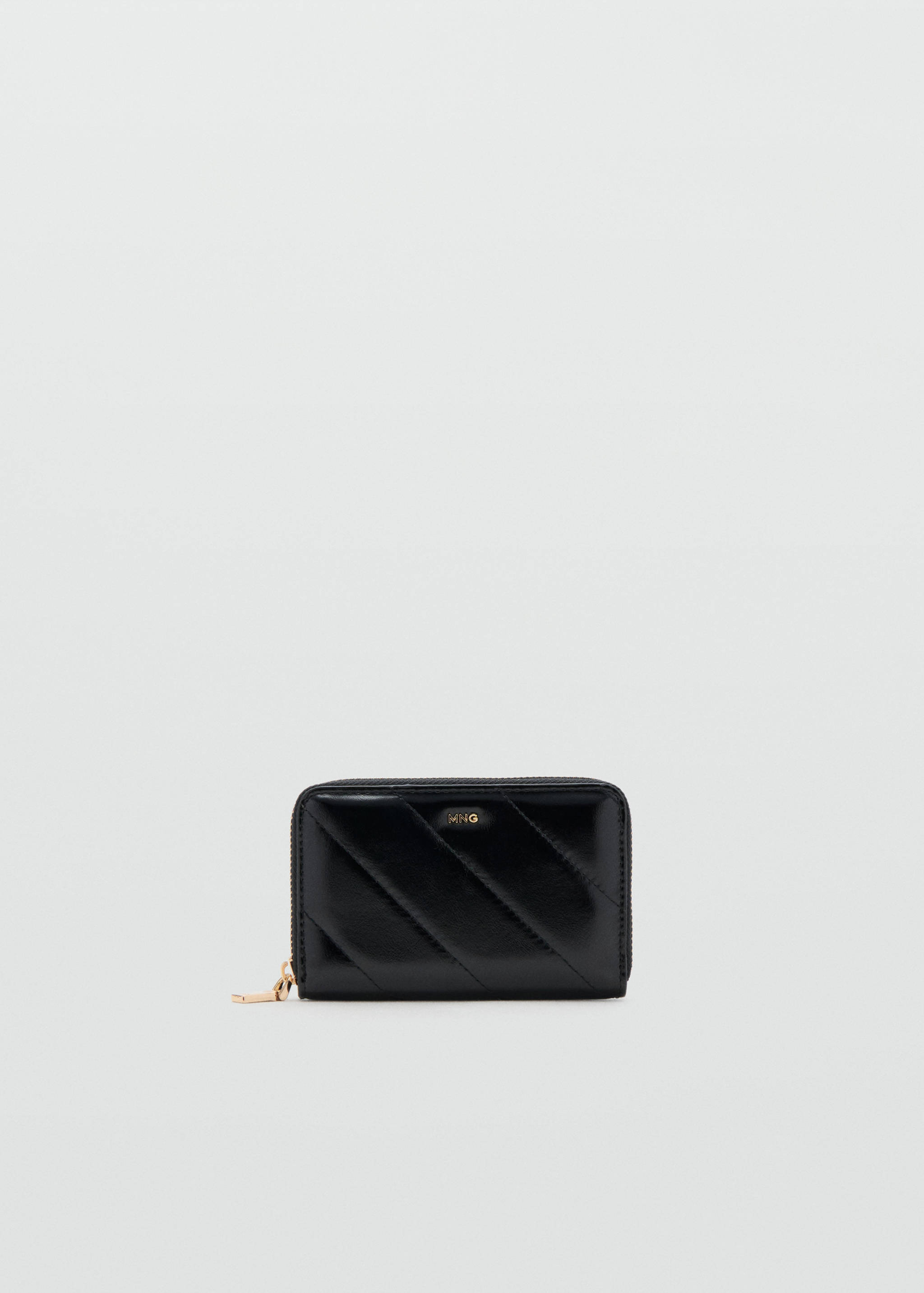 中号绗缝钱包 - null