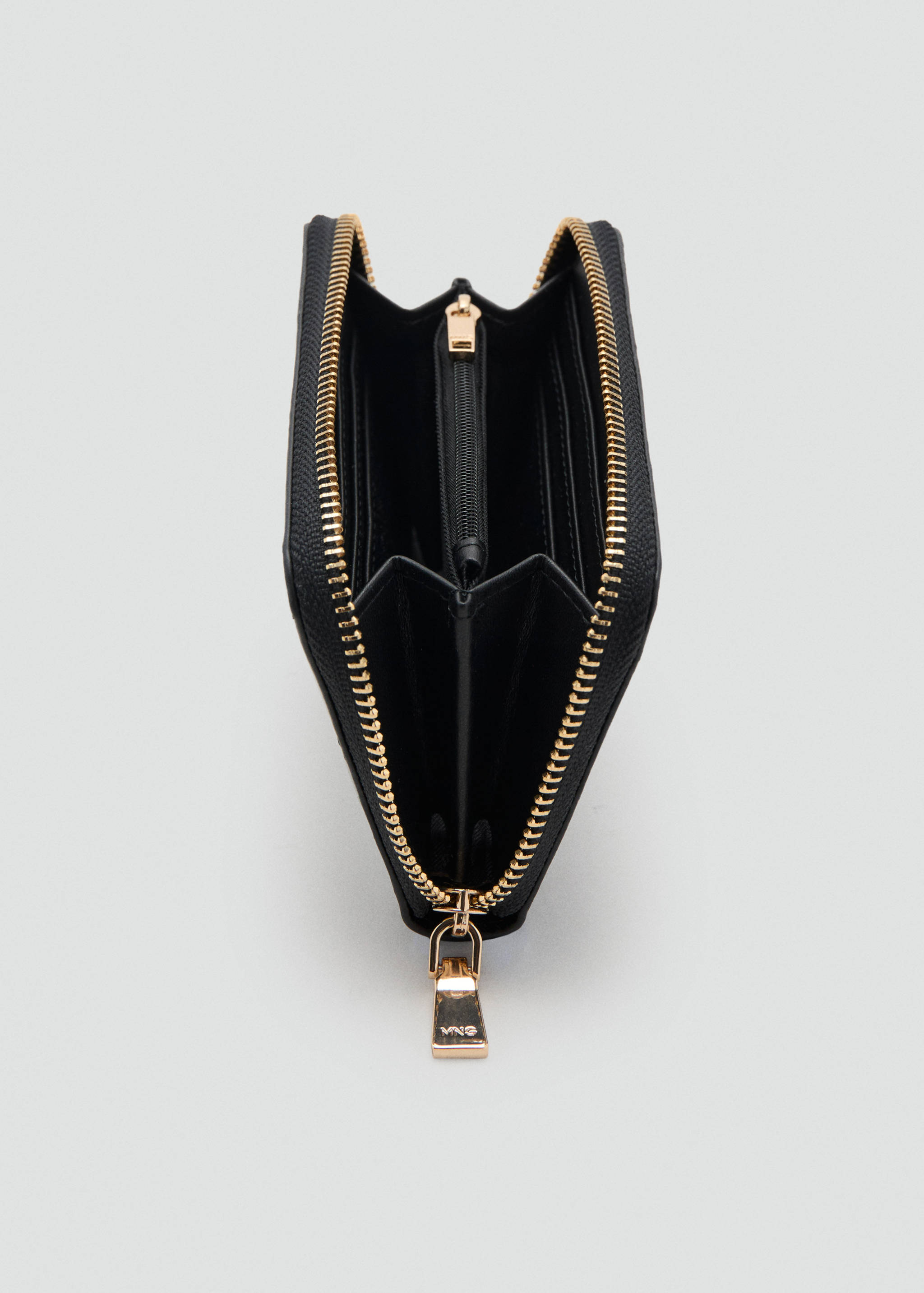 中号绗缝钱包 - null