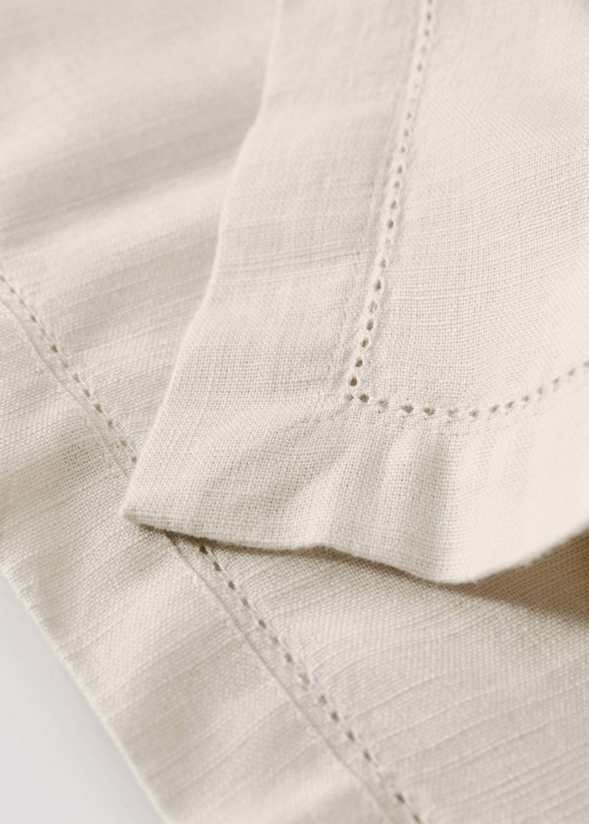 Serviette de table coton ajourée - Détail de l'article 2