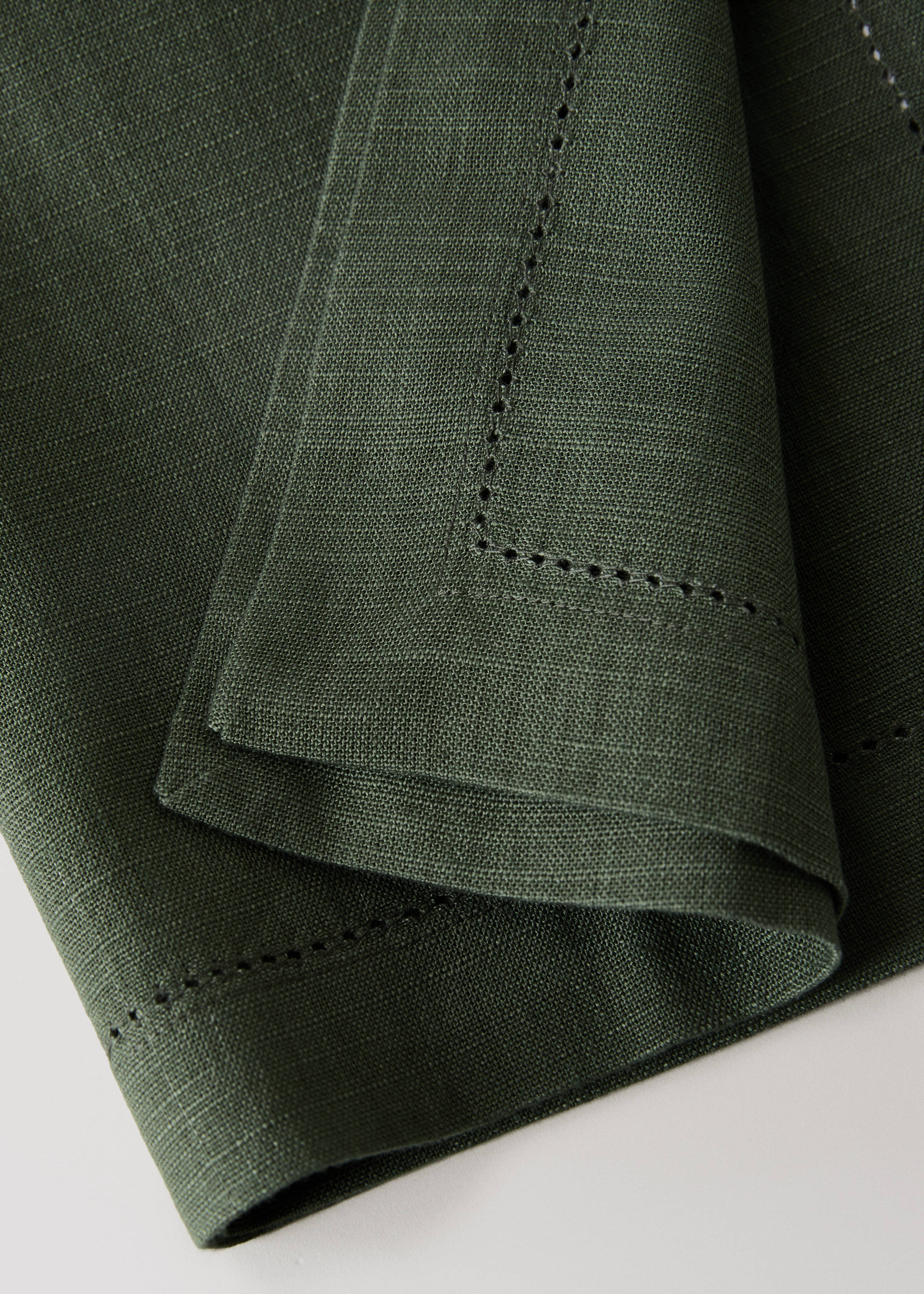 Serviette de table coton ajourée - Détail de l'article 2