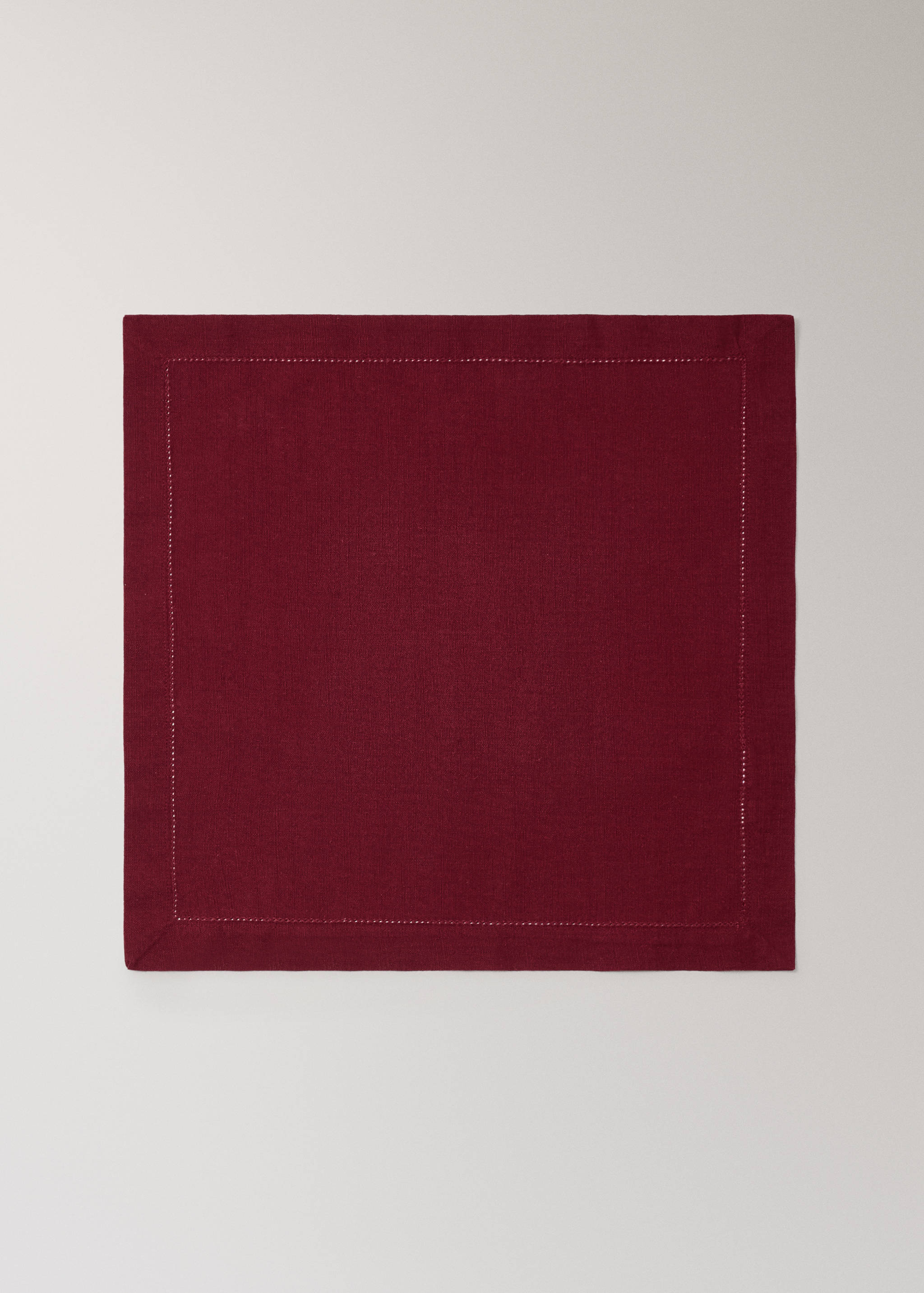 Serviette de table coton ajourée - Article sans modèle