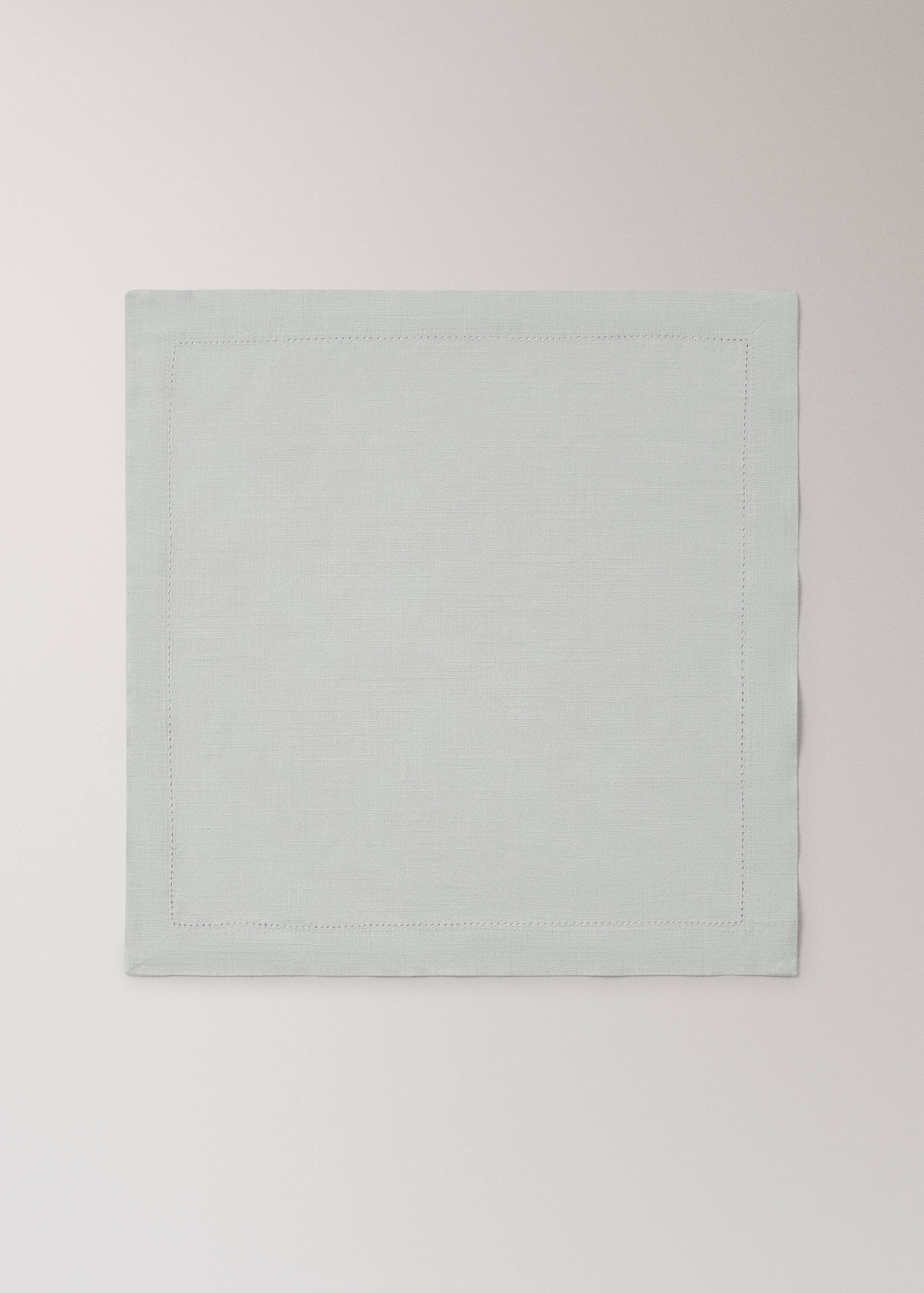 Serviette de table coton ajourée - Article sans modèle